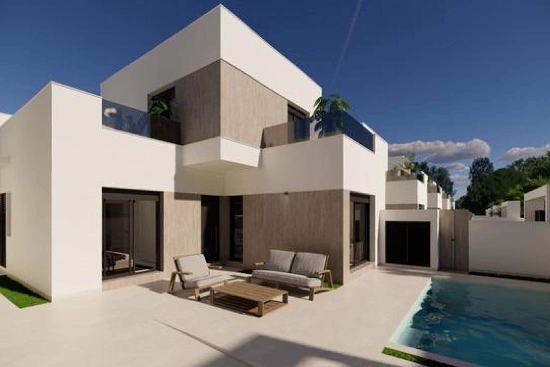 New Build - Freistehende Villa -
San Fulgencio - Polideportivo