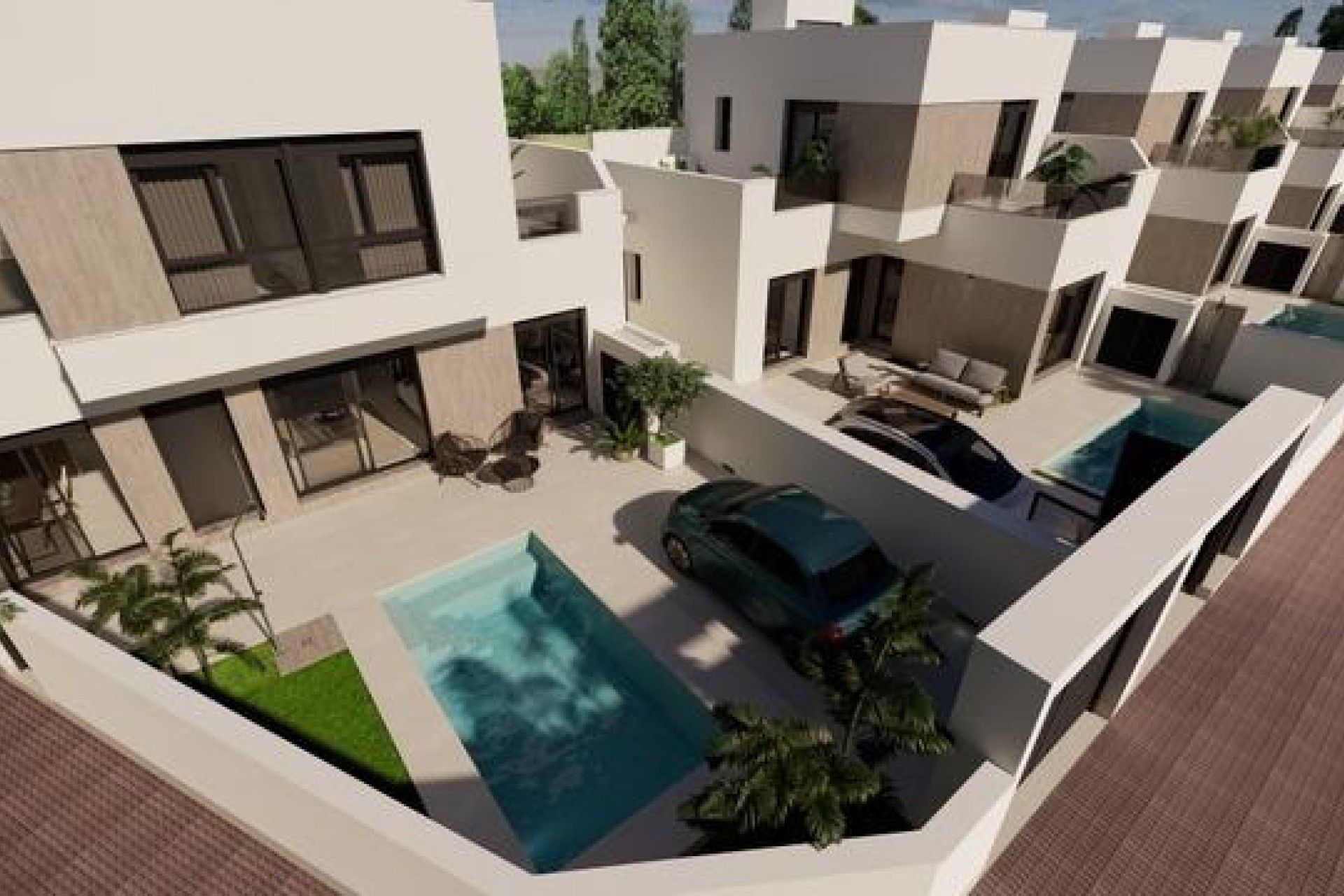 New Build - Freistehende Villa -
San Fulgencio - Polideportivo