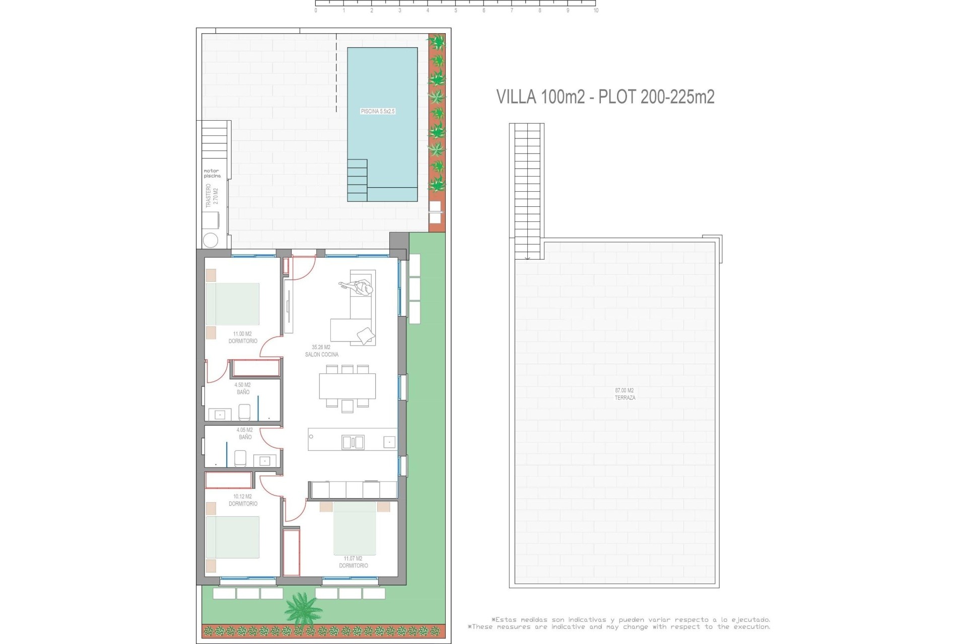 New Build - Freistehende Villa -
San Javier - Parque del doce