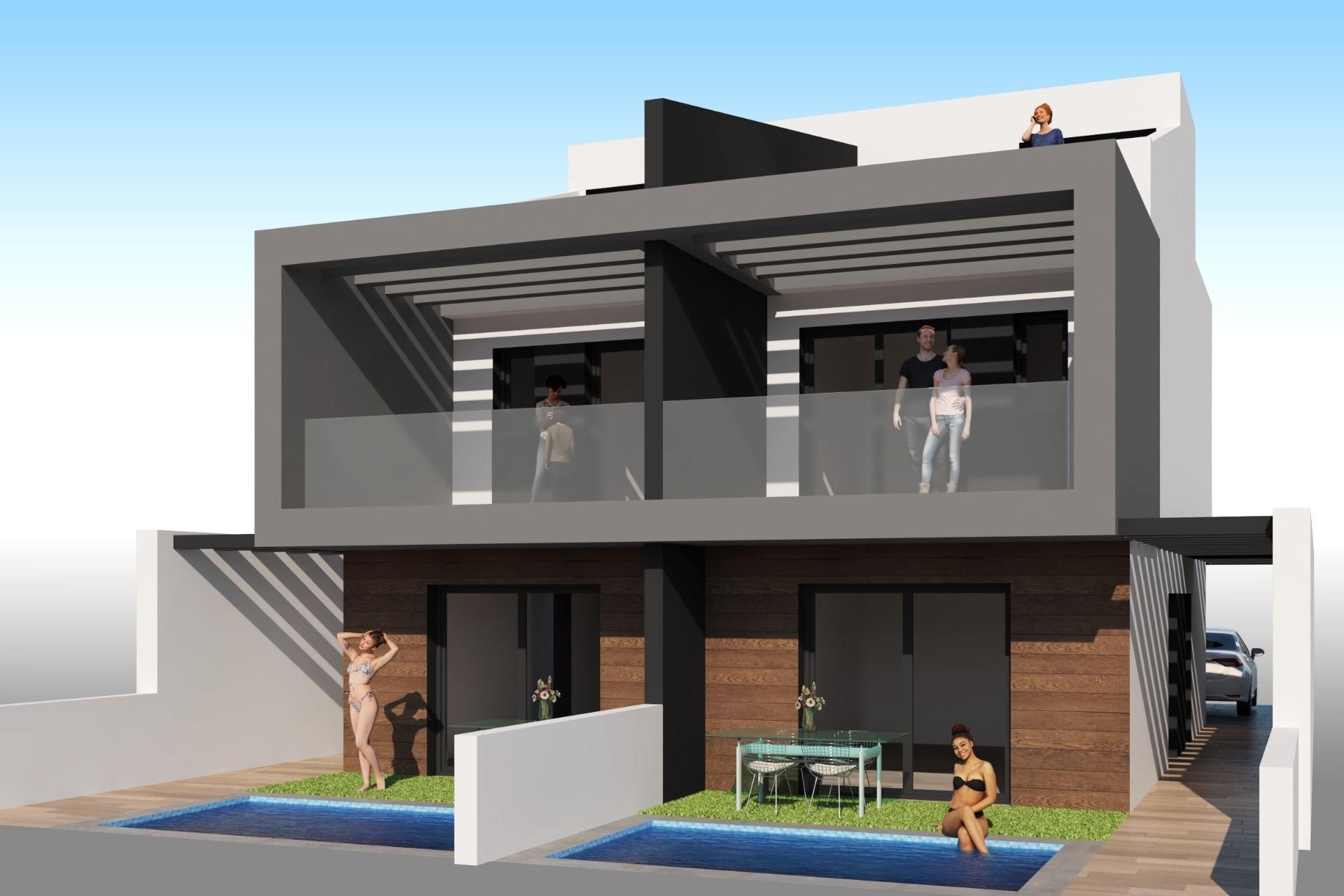 New Build - Freistehende Villa -
San Javier - Santiago de la Ribera