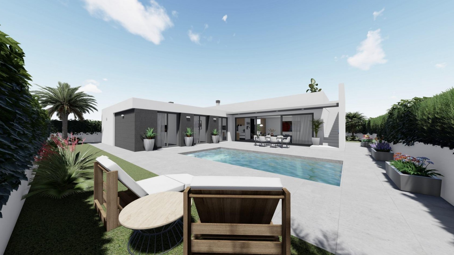 New Build - Freistehende Villa -
San Juan de los Terreros
