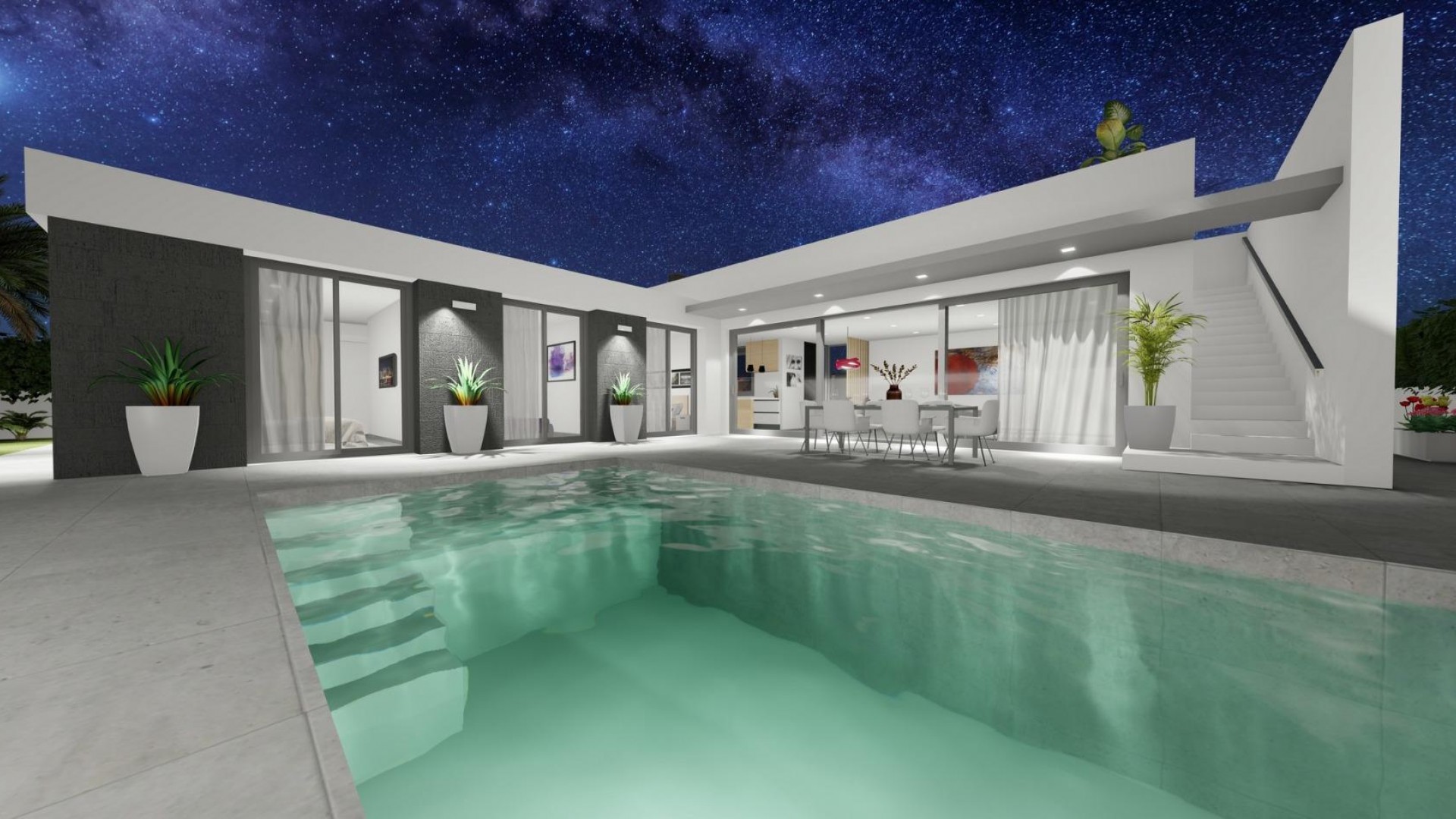 New Build - Freistehende Villa -
San Juan de los Terreros