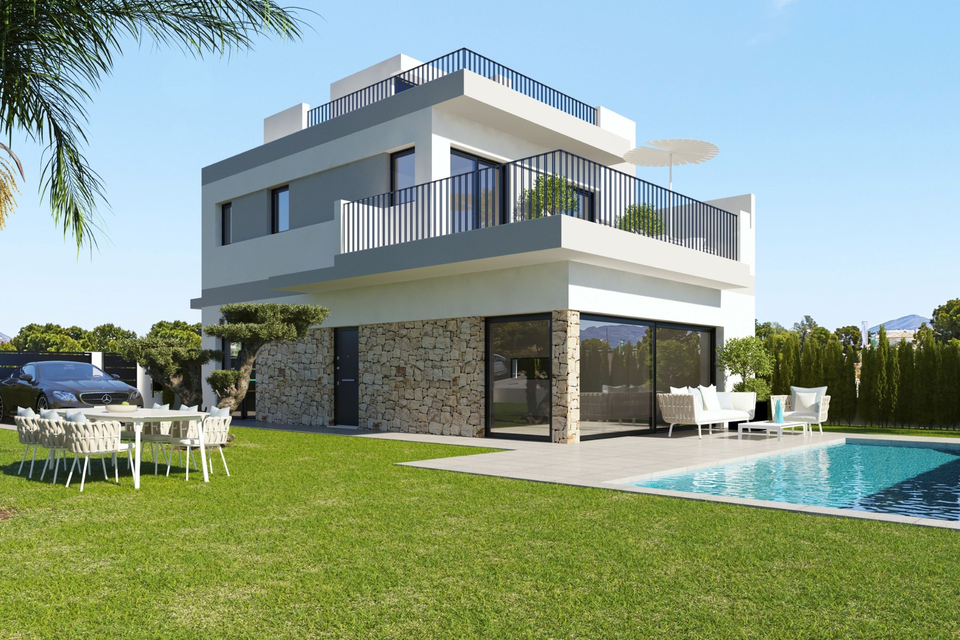 New Build - Freistehende Villa -
San Miguel de Salinas