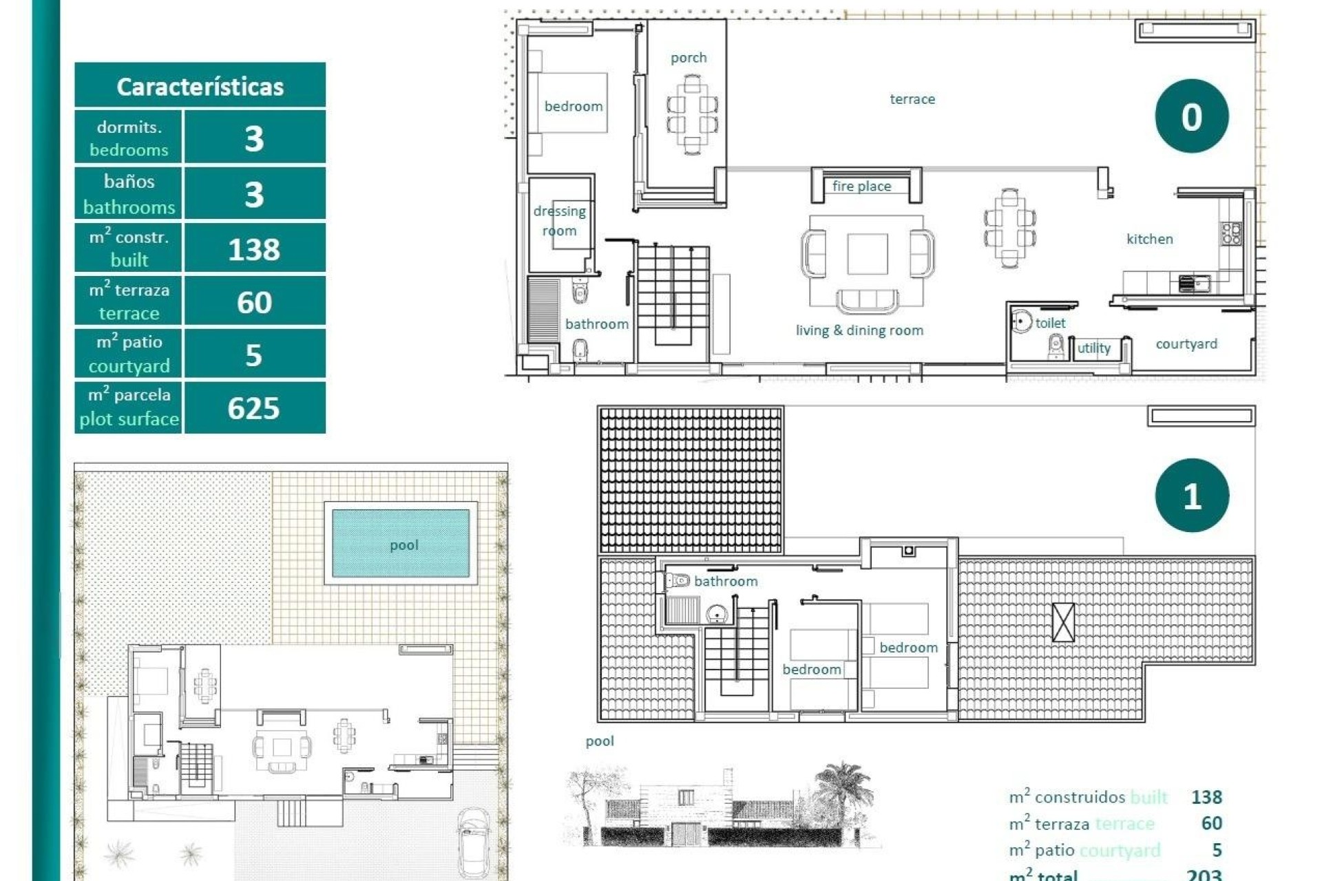 New Build - Freistehende Villa -
Sucina - Peraleja Golf Resort