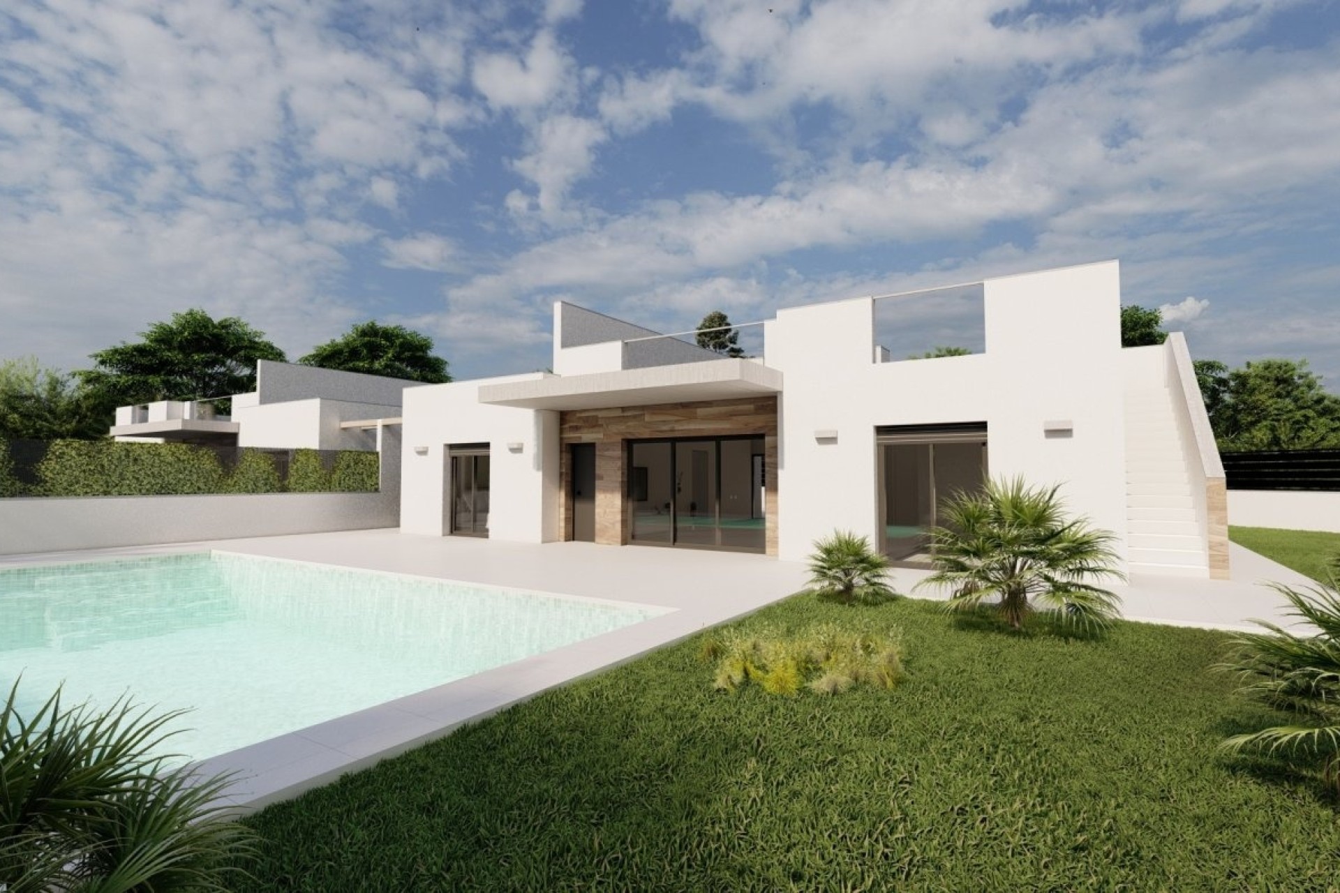 New Build - Freistehende Villa -
Torre Pacheco - Roldán