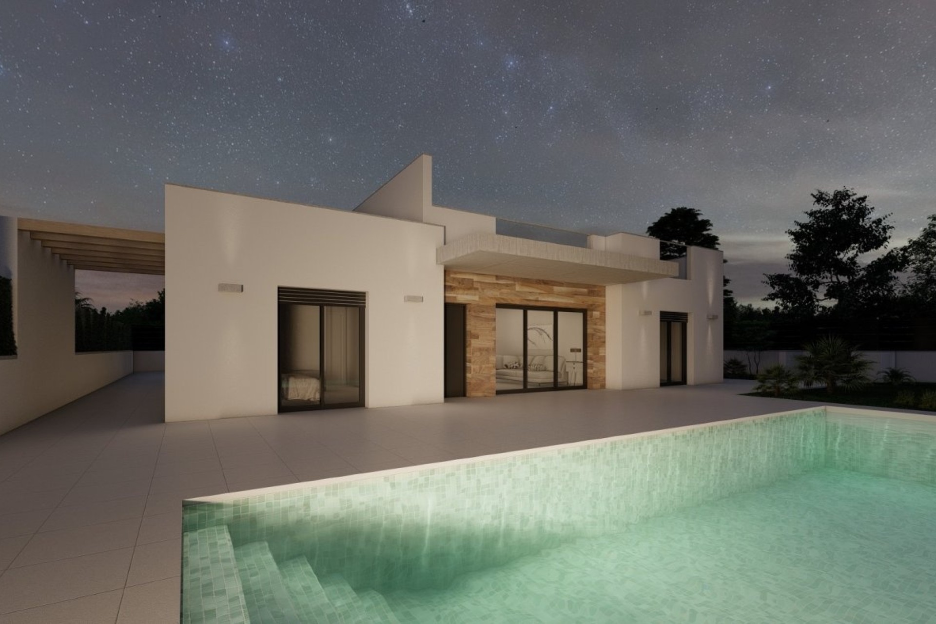 New Build - Freistehende Villa -
Torre Pacheco - Roldán