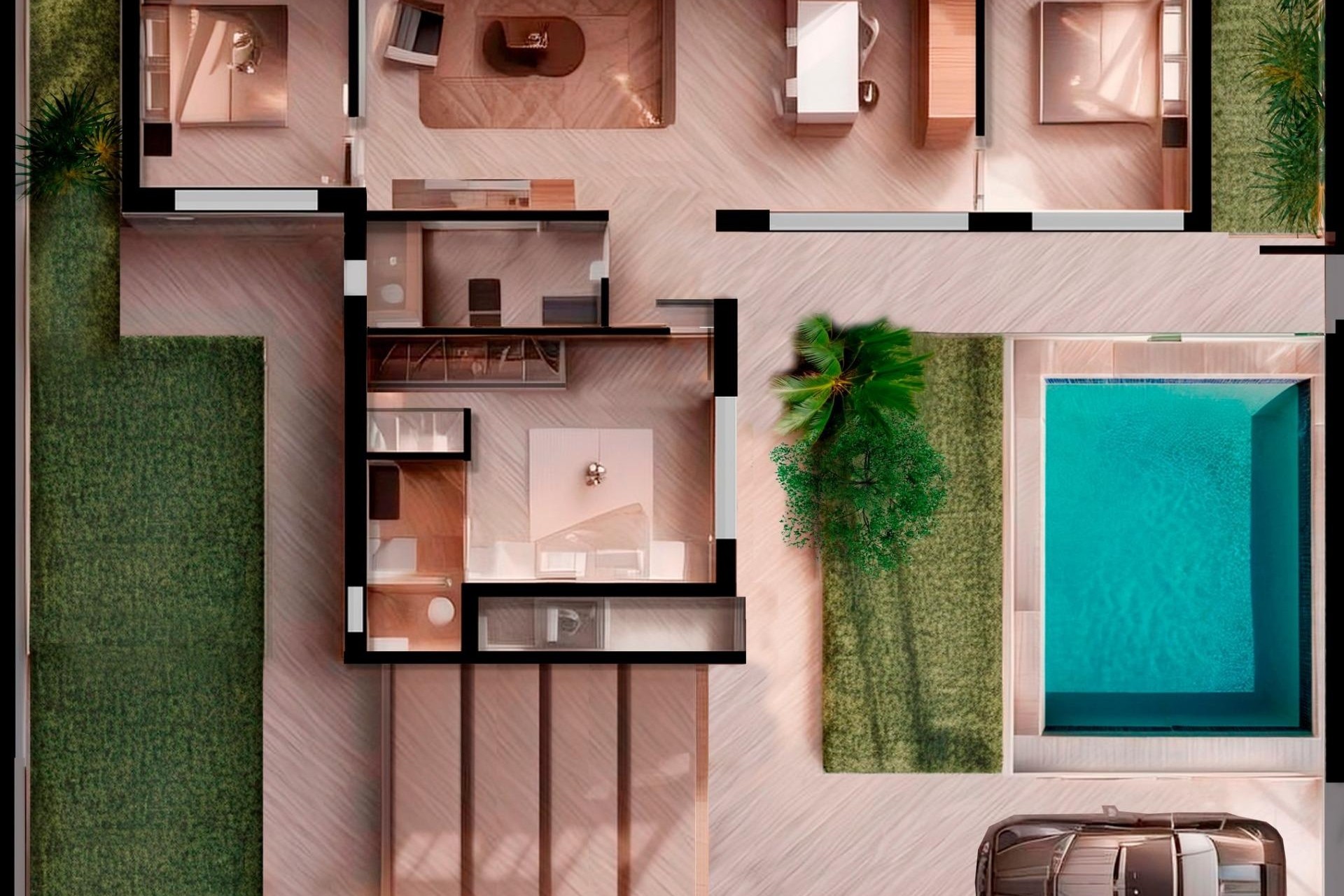 New Build - Freistehende Villa -
Torre Pacheco - Roldán