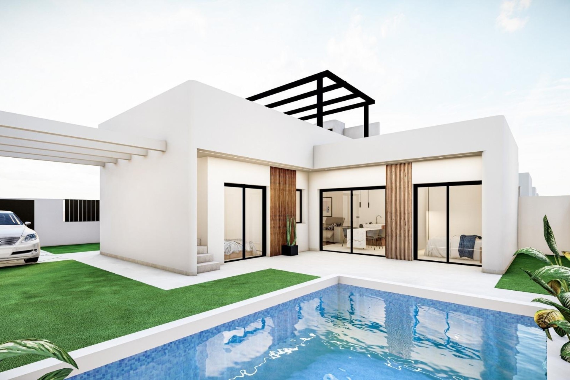 New Build - Freistehende Villa -
Torre Pacheco - Roldán