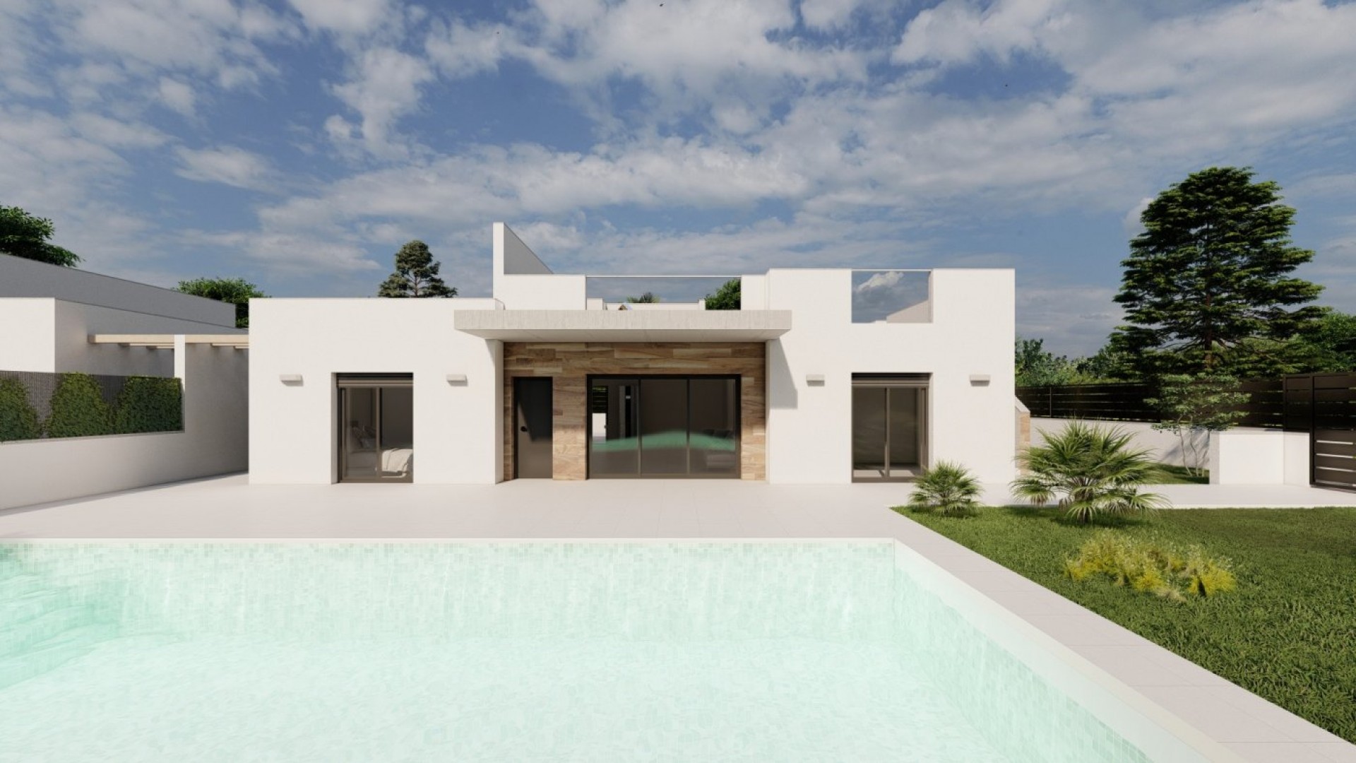 New Build - Freistehende Villa -
Torre Pacheco - Roldán