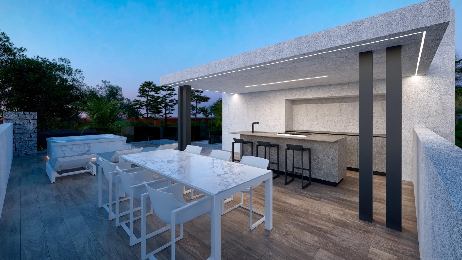 New Build - Freistehende Villa -
Torre Pacheco - Santa Rosalía