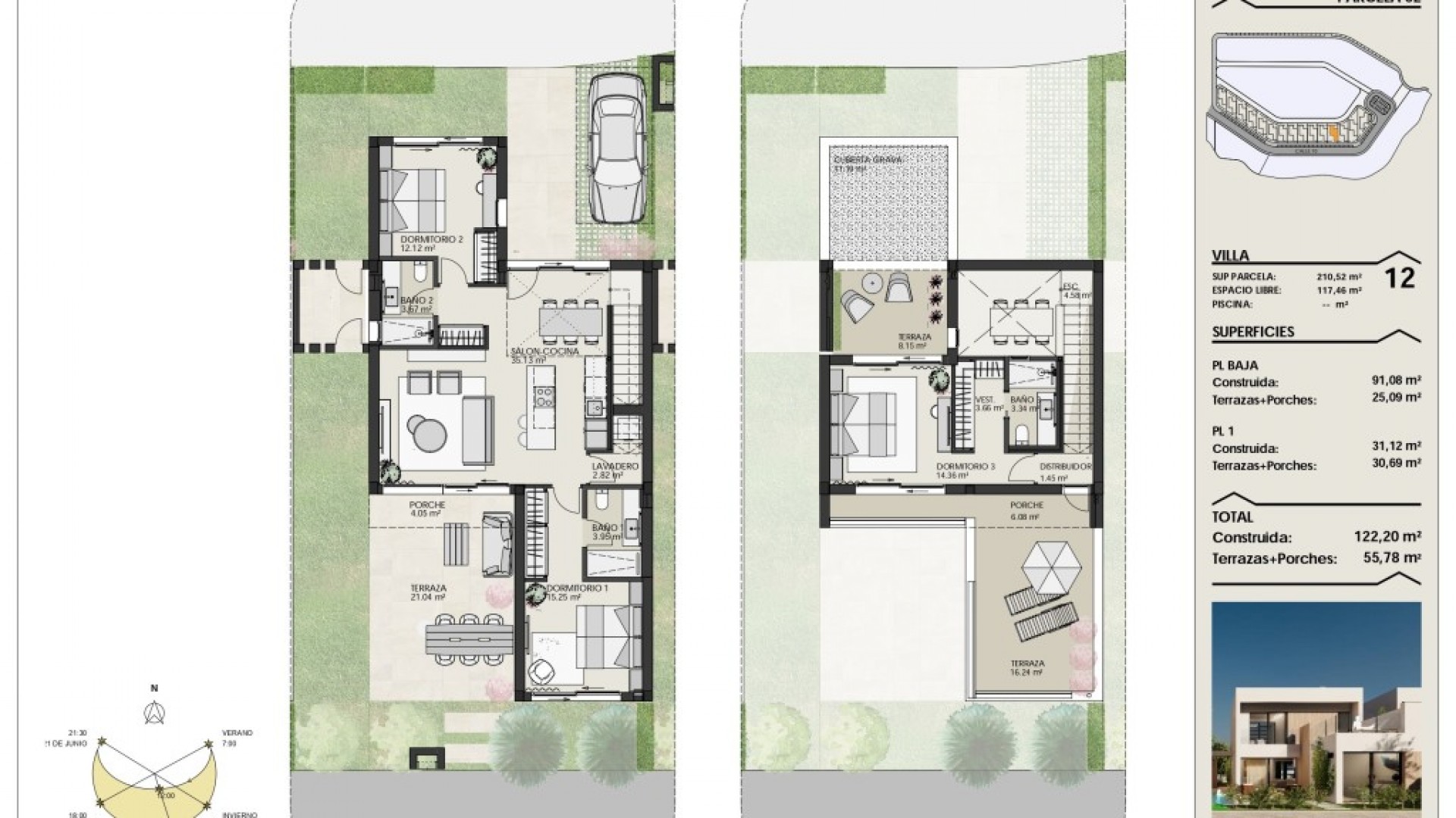 New Build - Freistehende Villa -
Torre Pacheco - Santa Rosalía