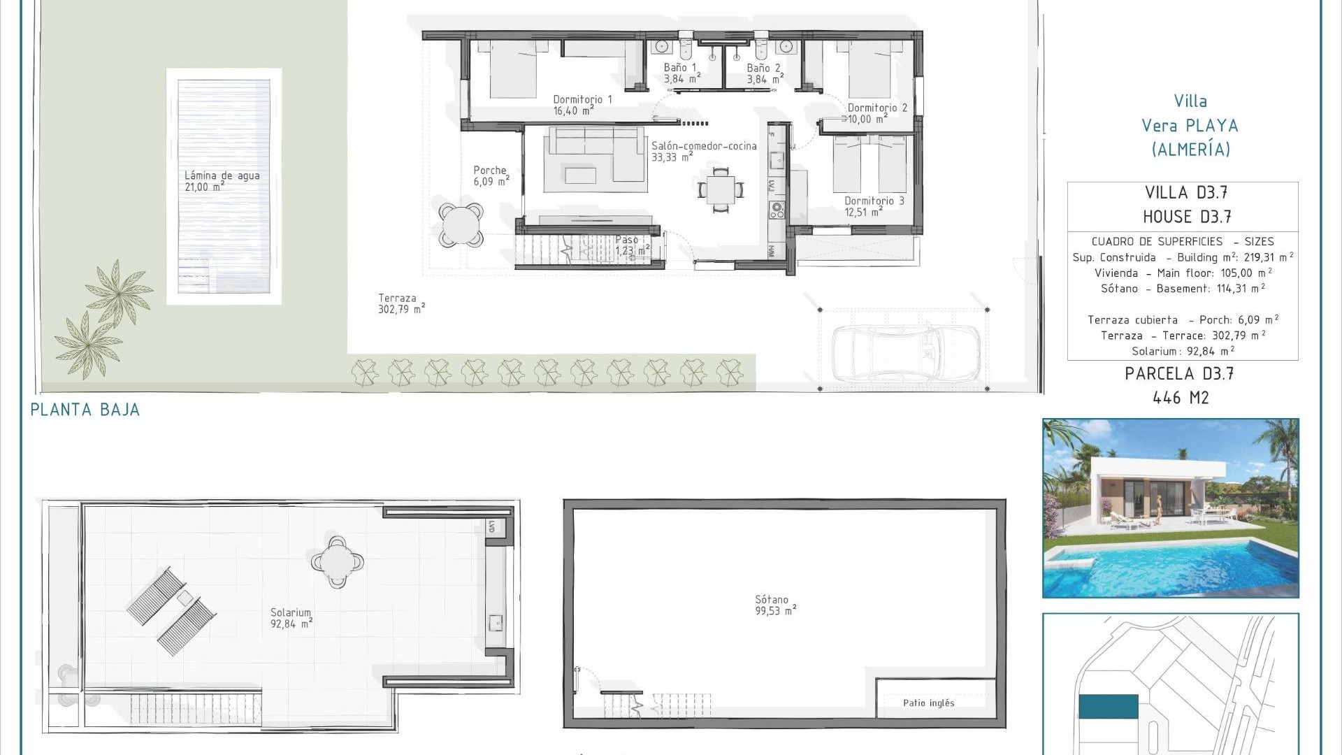 New Build - Freistehende Villa -
Vera - Pueblo Salinas