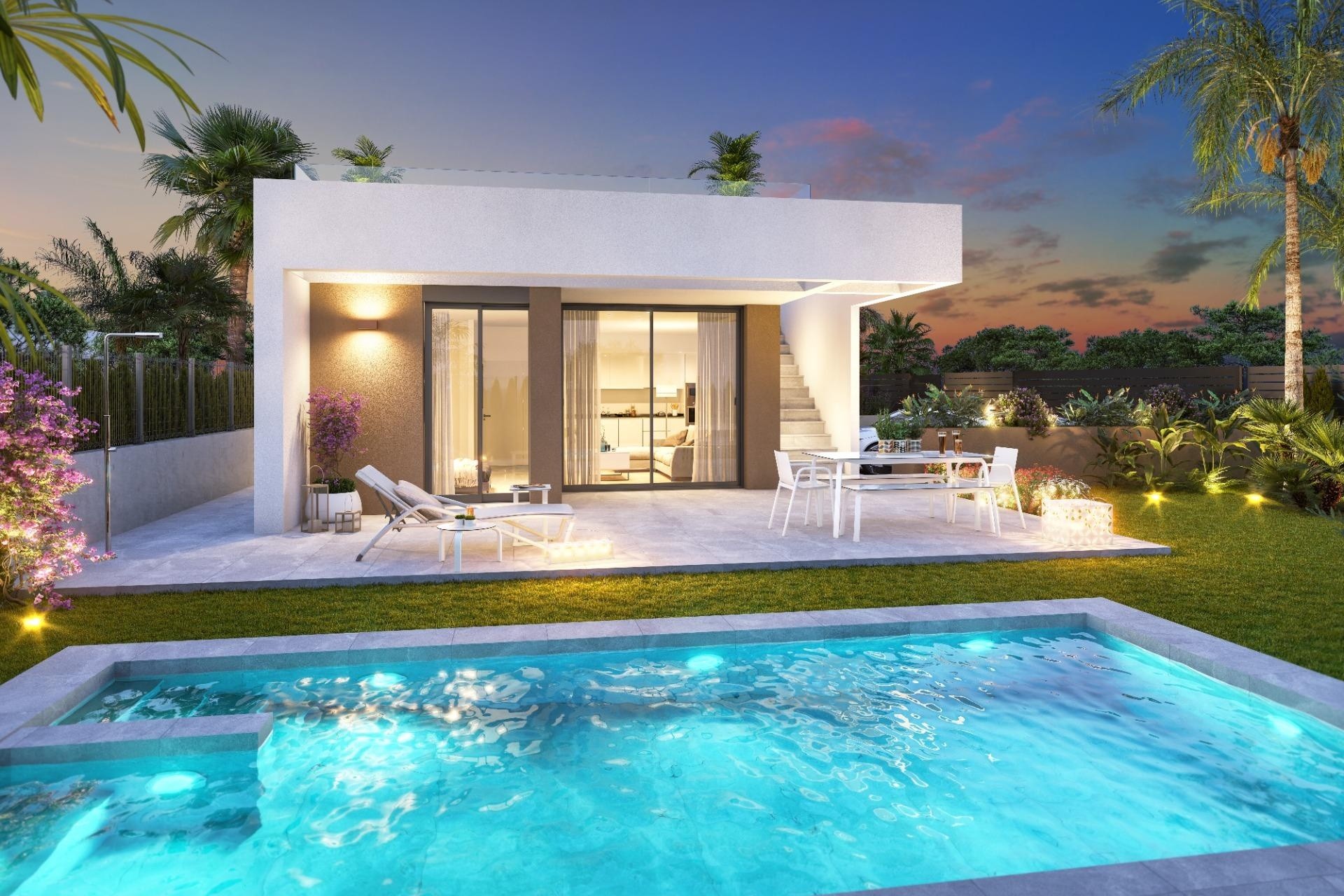 New Build - Freistehende Villa -
Vera - Pueblo Salinas