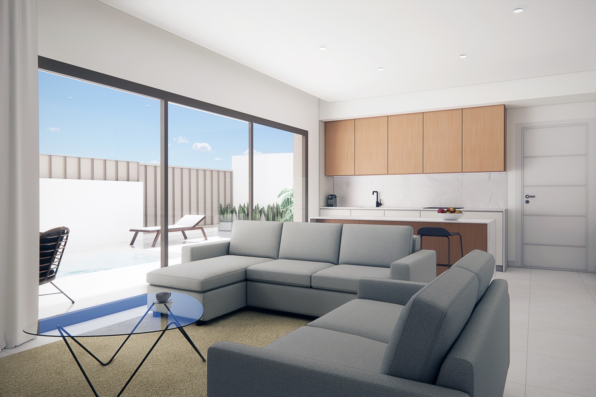 New Build - Niedriger Bungalow -
Pilar de la Horadada