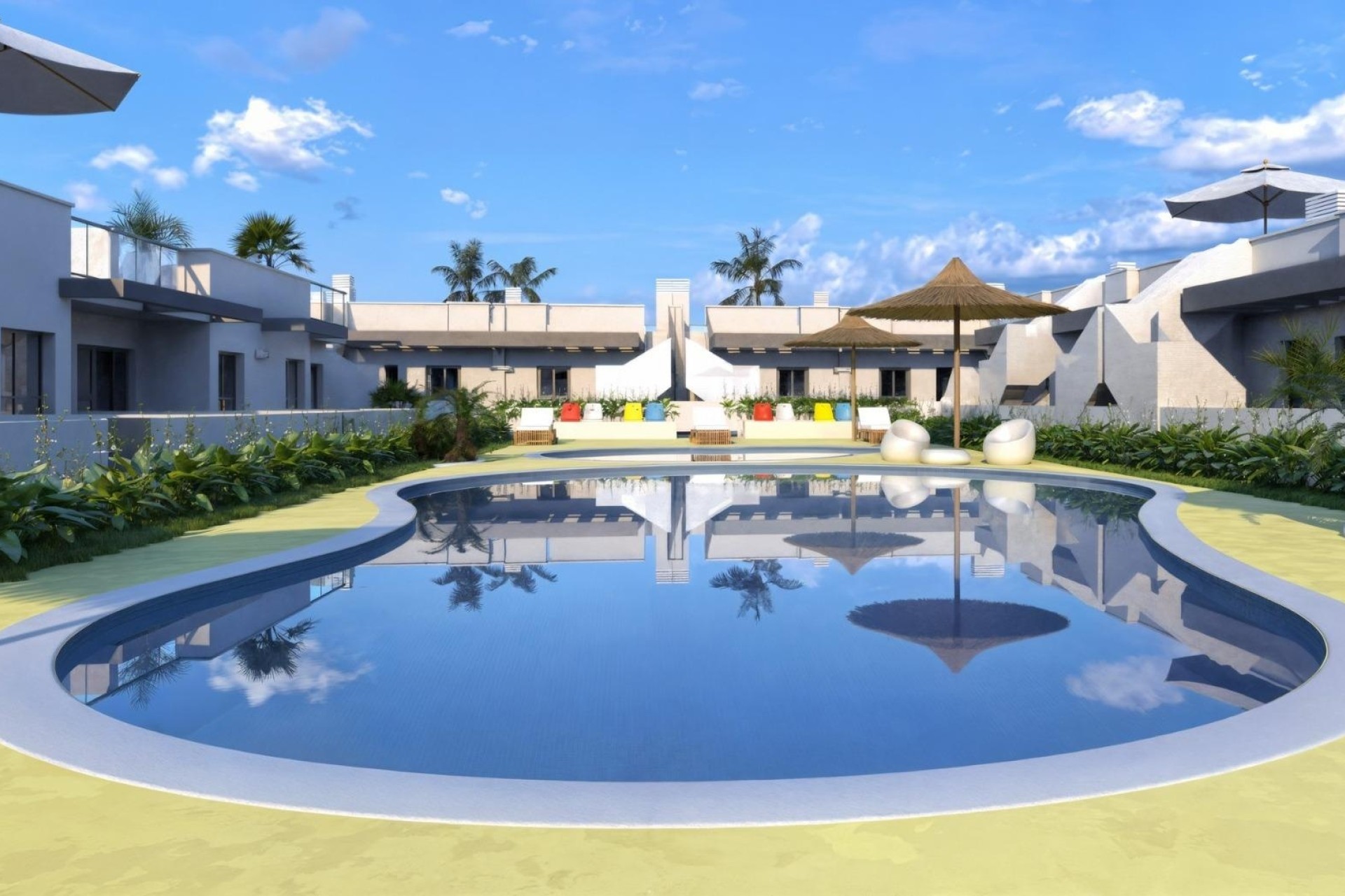 New Build - Reihenhaus -
Benidorm - Vergel