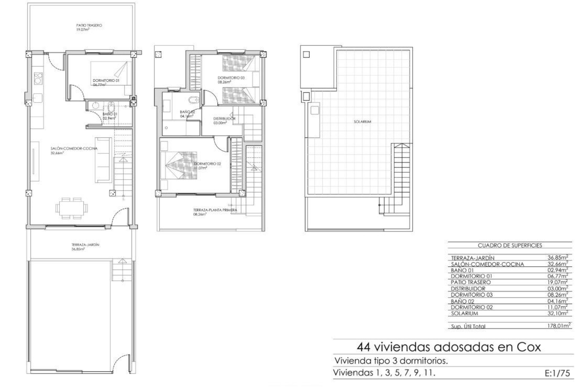 New Build - Reihenhaus -
Cox - San Fernando