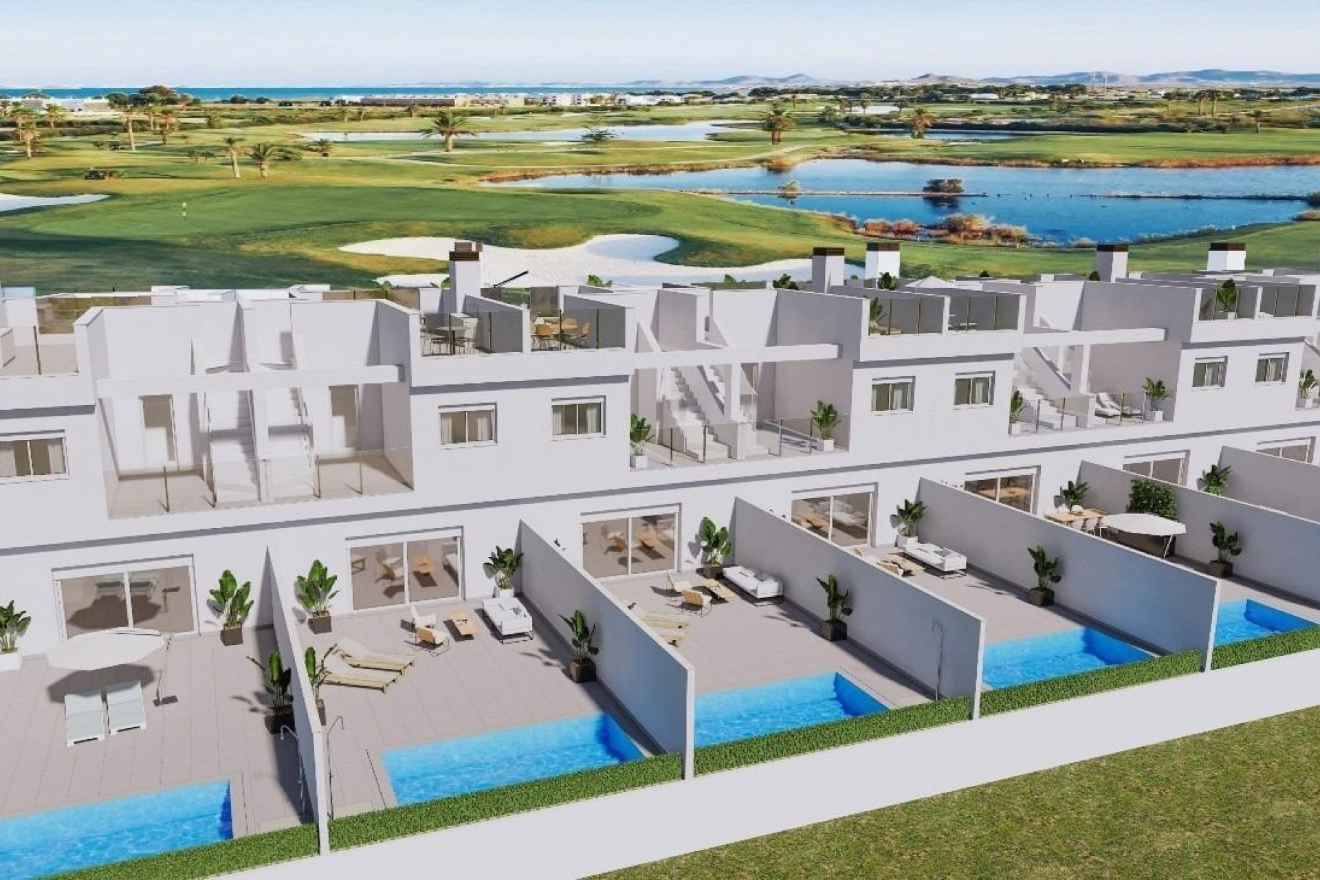 New Build - Reihenhaus -
Los Alcázares - Serena Golf