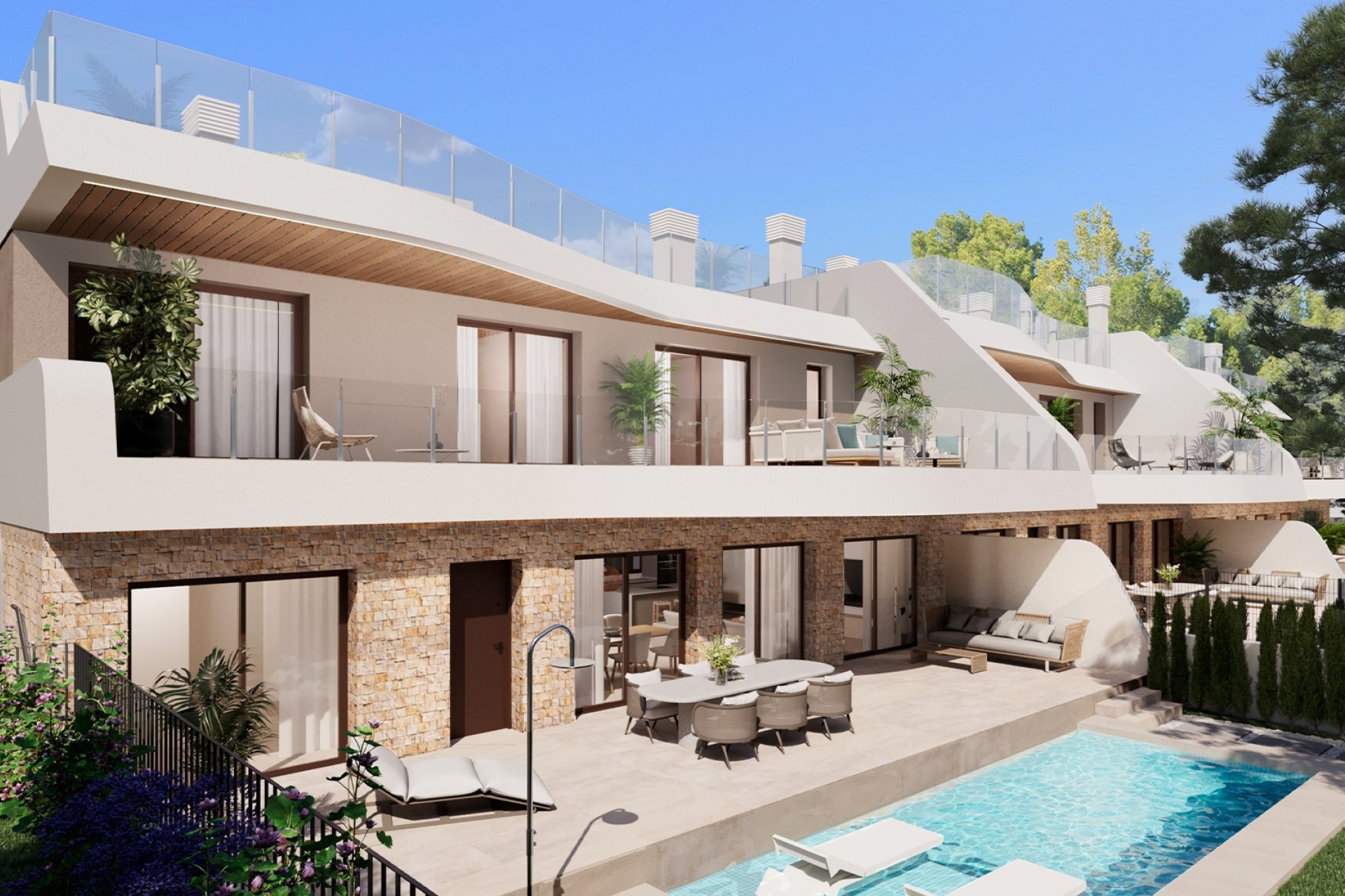 New Build - Semi Detached Villa -
Peguera - Spain