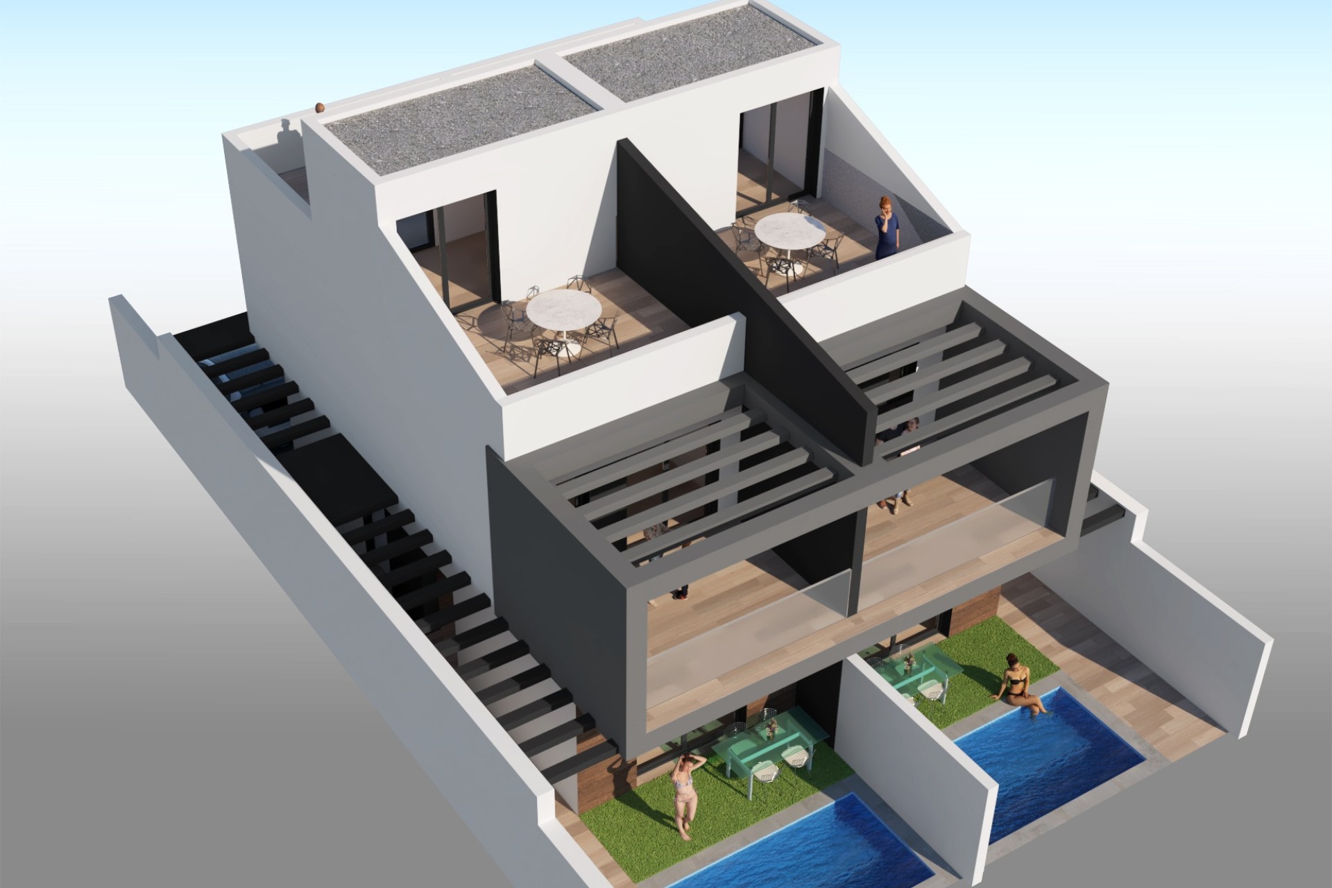 New Build - Semi Detached Villa -
San Javier