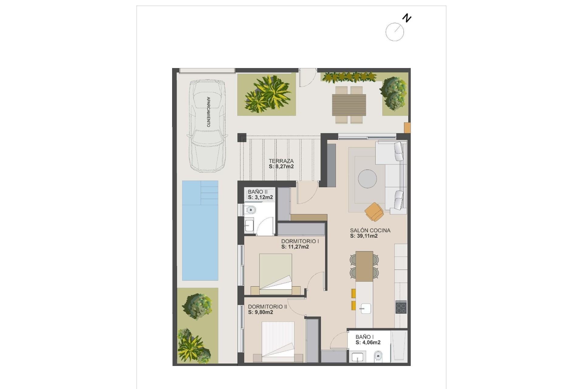 New Build - Semi Detached Villa -
Torre Pacheco - El Alba