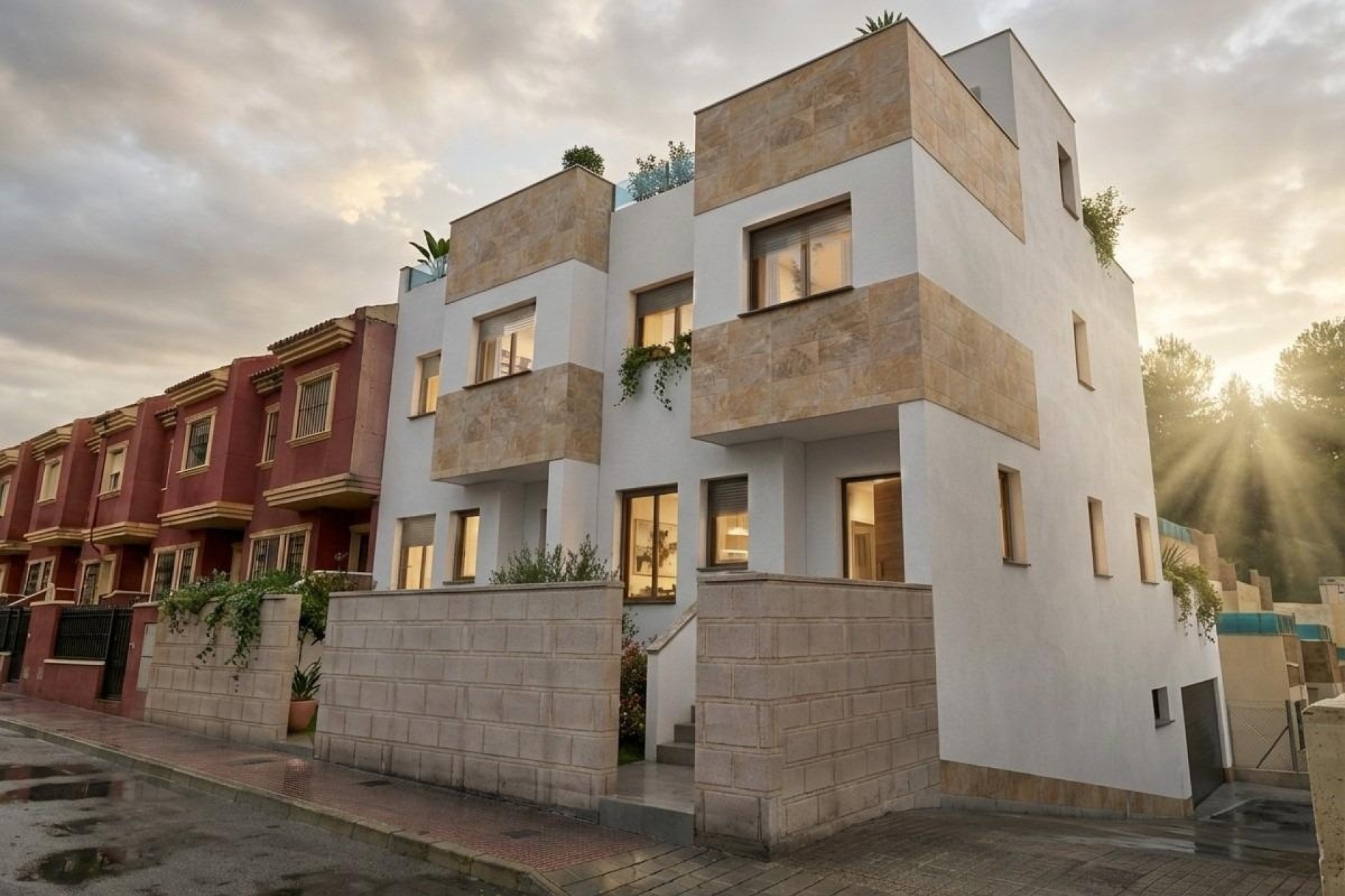 New Build - Stadthaus -
Bigastro - pueblo