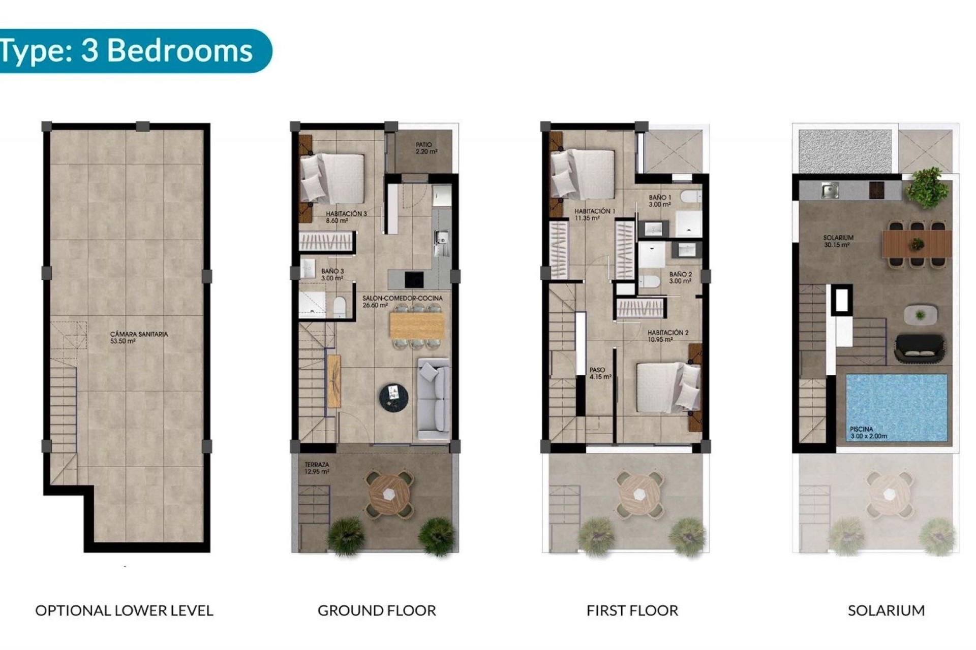 New Build - Stadthaus -
Dolores - Sector 3
