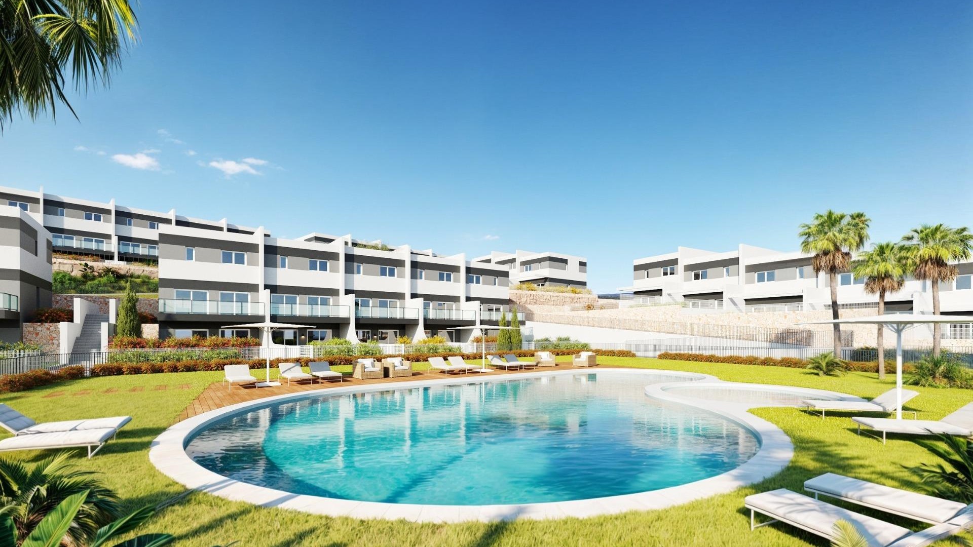 New Build - Stadthaus -
Finestrat - Balcón de finestrat