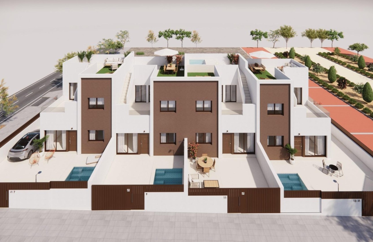 New Build - Stadthaus -
Pilar de la Horadada - Barrio los Segundas