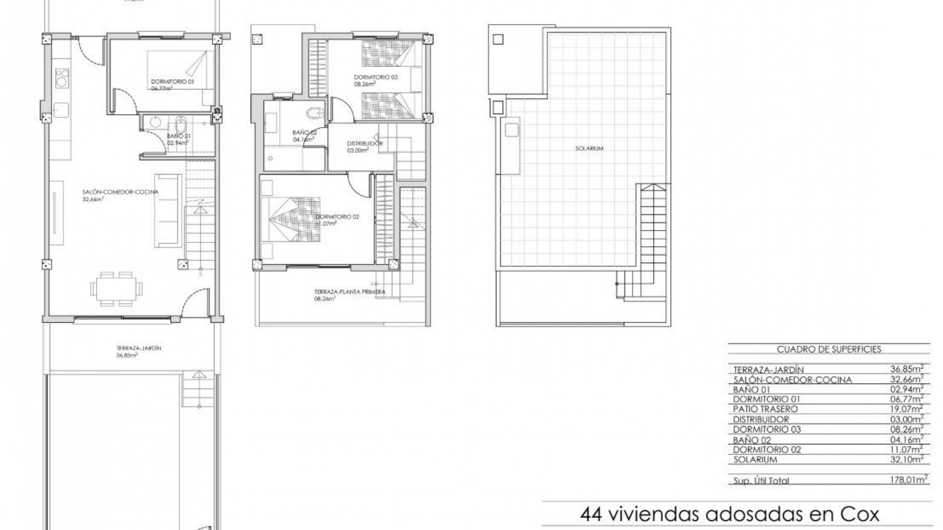 New Build - Town house -
Cox - Sin Zona