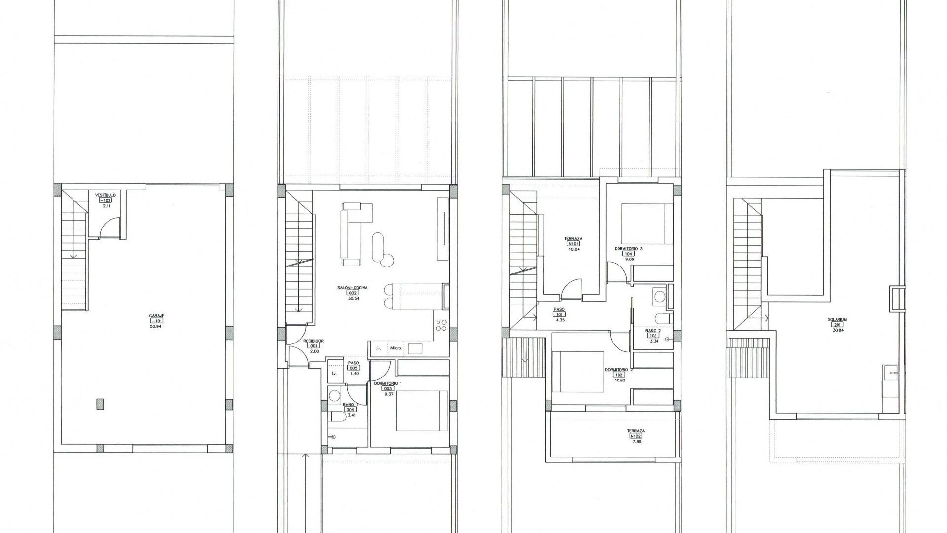 New Build - Town house -
Los Alcazares - Serena Golf