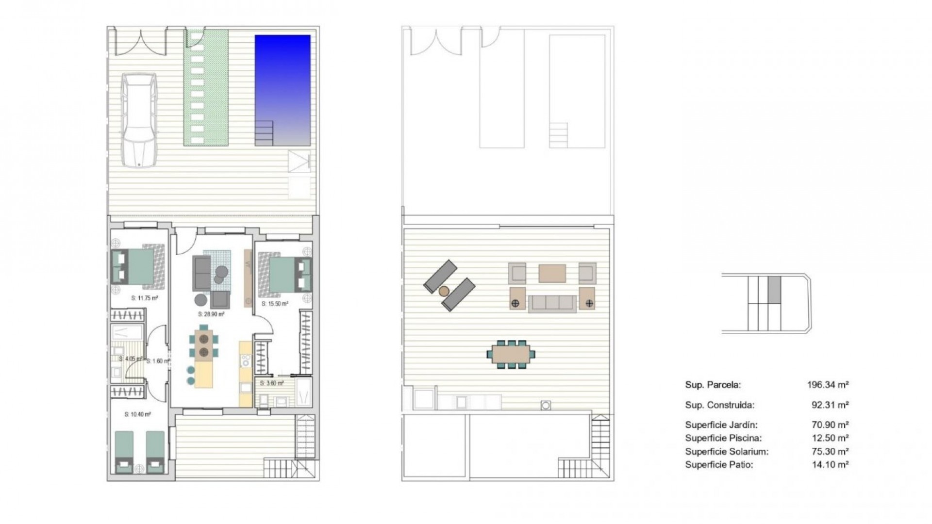 New Build - Town house -
San Javier - Parque del doce