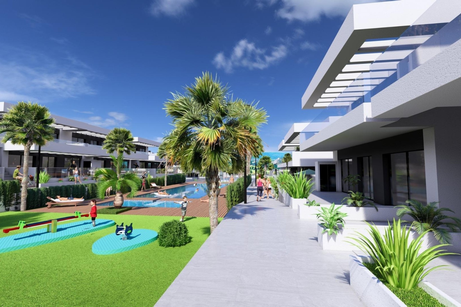 New Build - Wohnung / Apartment -
Algorfa - La Finca Golf