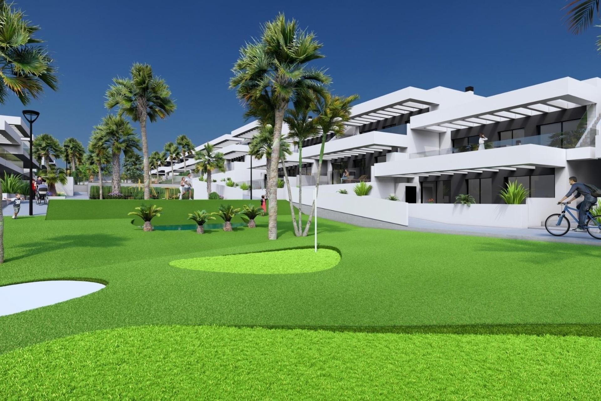 New Build - Wohnung / Apartment -
Algorfa - La Finca Golf