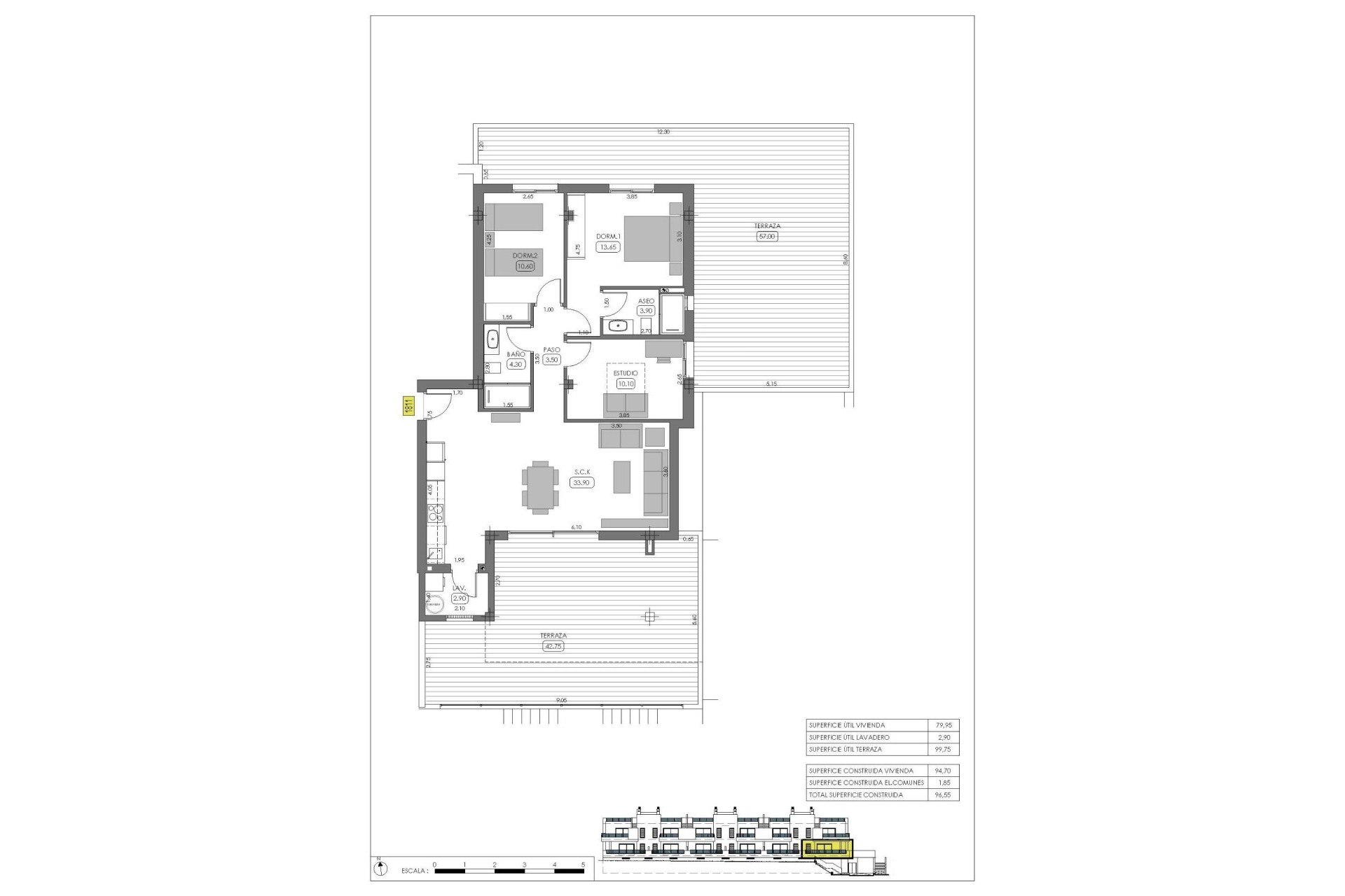 New Build - Wohnung / Apartment -
Algorfa - La Finca Golf