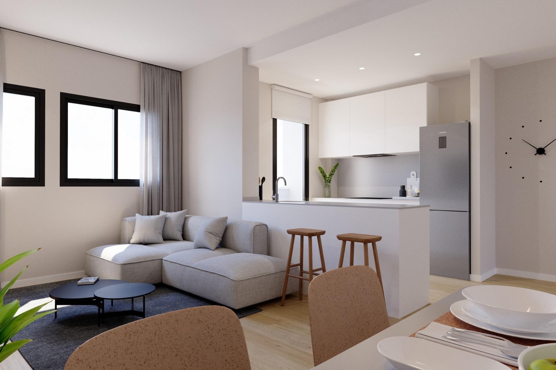 New Build - Wohnung / Apartment -
Algorfa - Pueblo