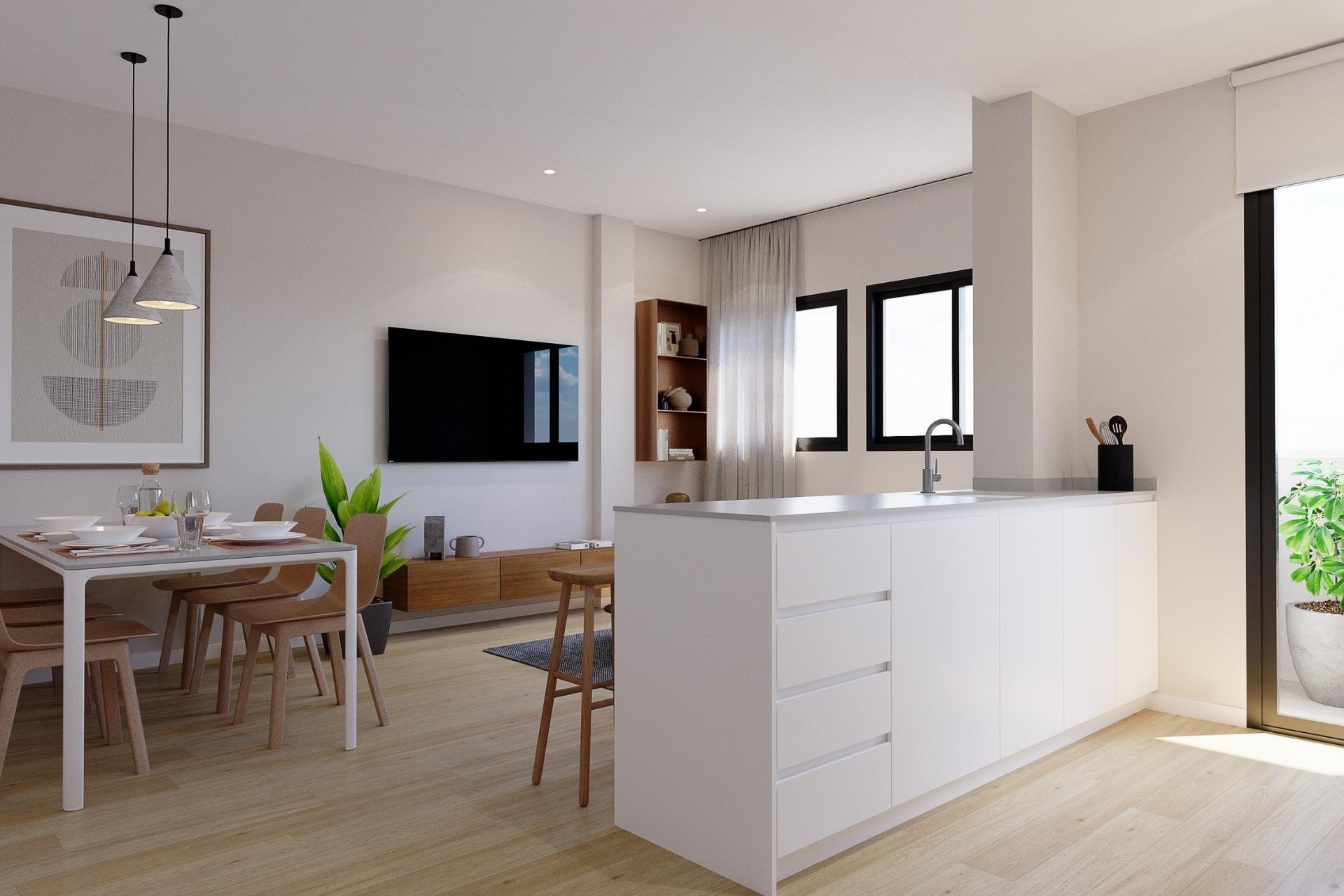 New Build - Wohnung / Apartment -
Algorfa - Pueblo
