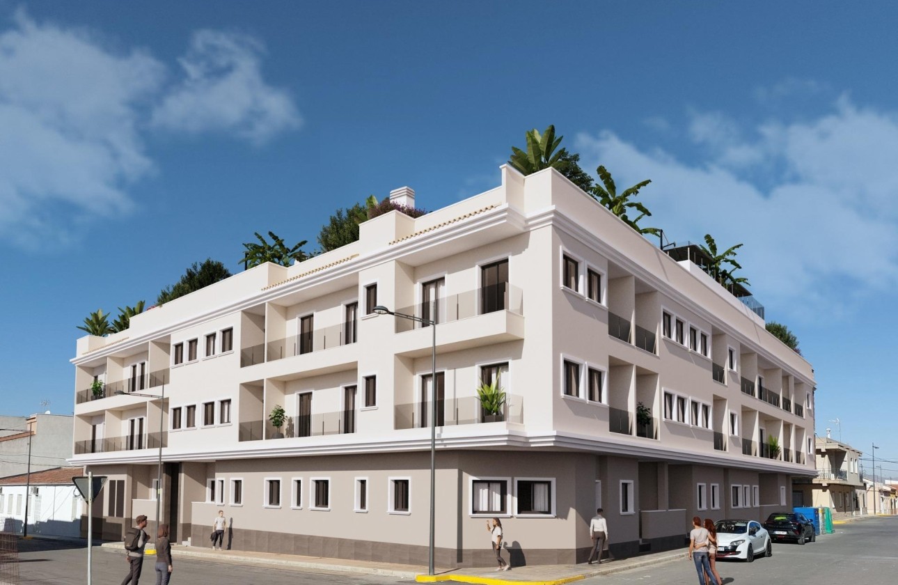 New Build - Wohnung / Apartment -
Algorfa - Pueblo