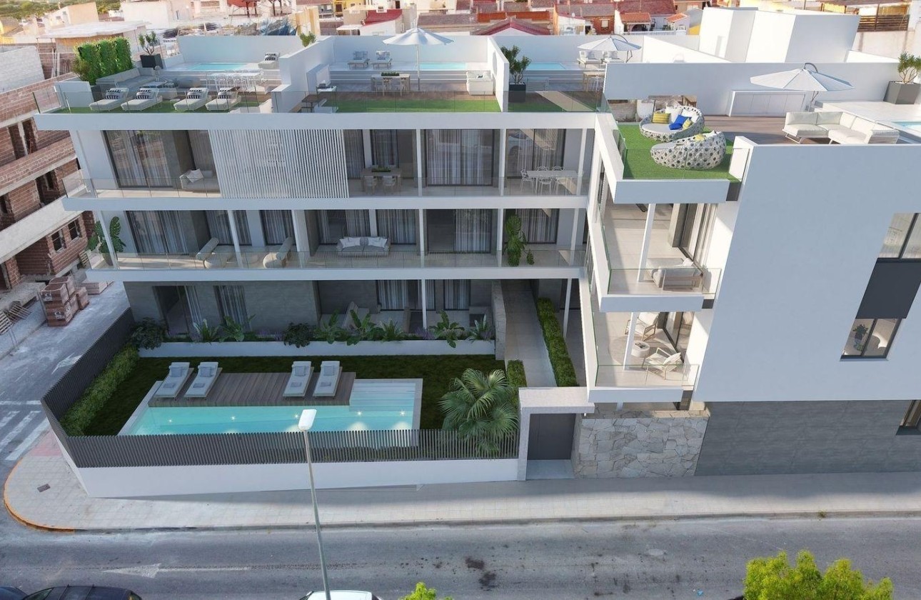 New Build - Wohnung / Apartment -
Benijofar - Pueblo
