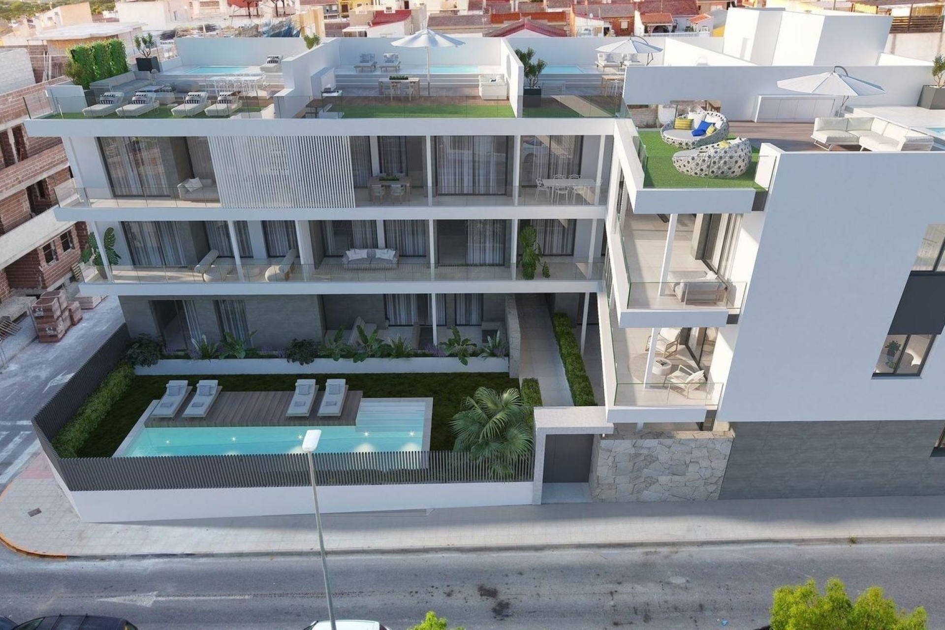New Build - Wohnung / Apartment -
Benijofar - Pueblo
