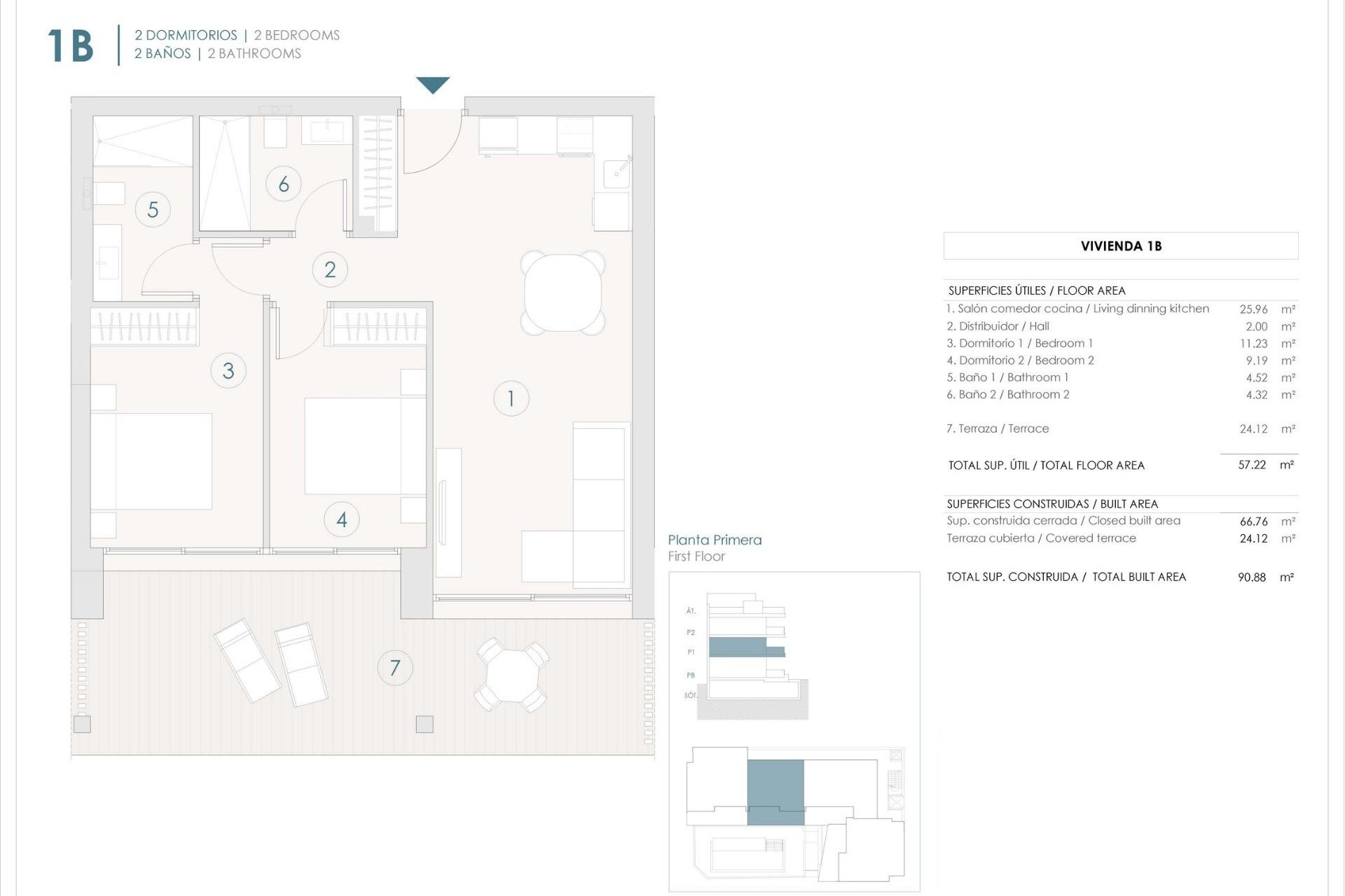 New Build - Wohnung / Apartment -
Benijofar - Pueblo
