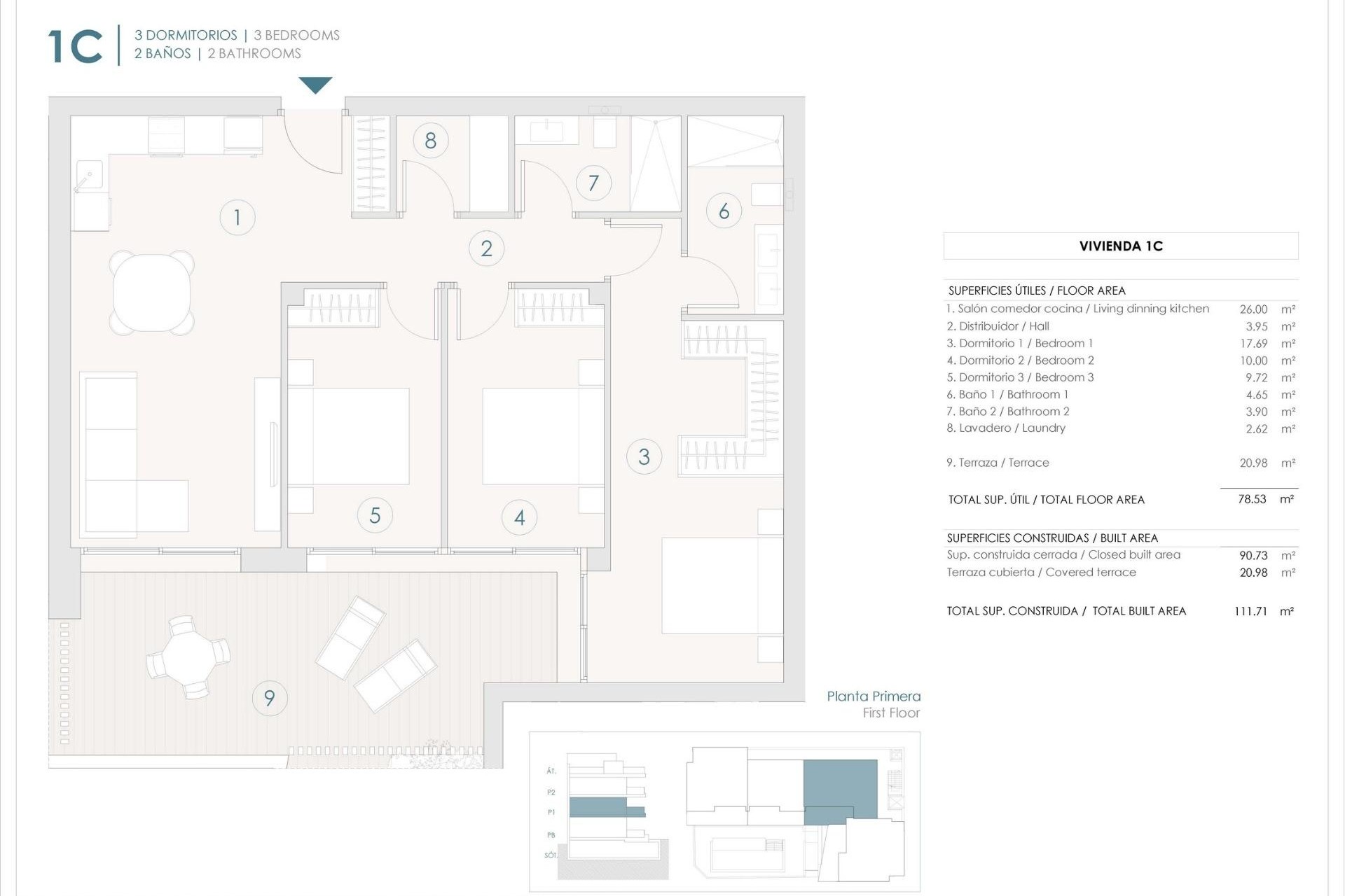 New Build - Wohnung / Apartment -
Benijofar - Pueblo
