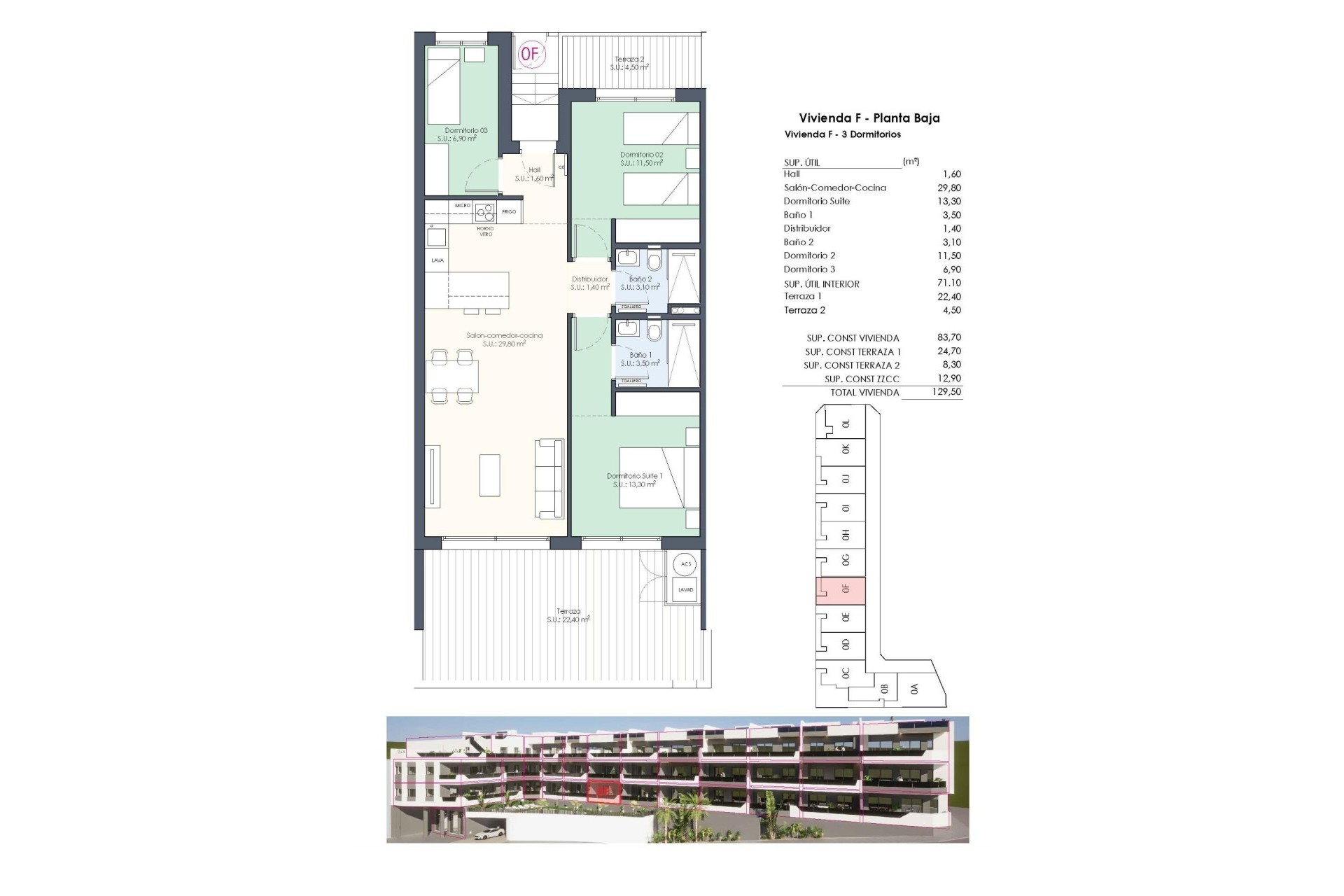 New Build - Wohnung / Apartment -
Benijofar - Pueblo