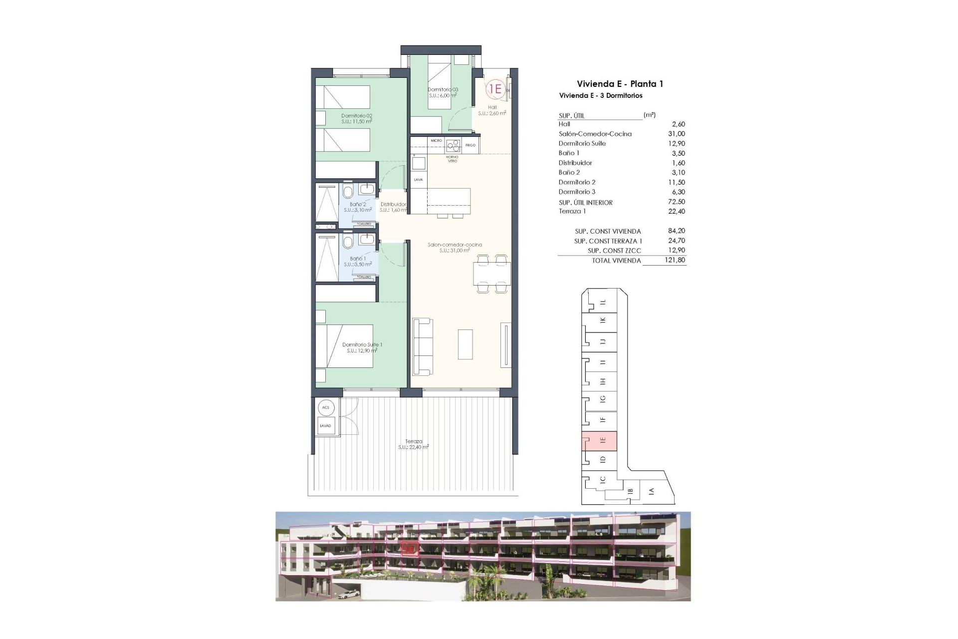 New Build - Wohnung / Apartment -
Benijofar - Pueblo