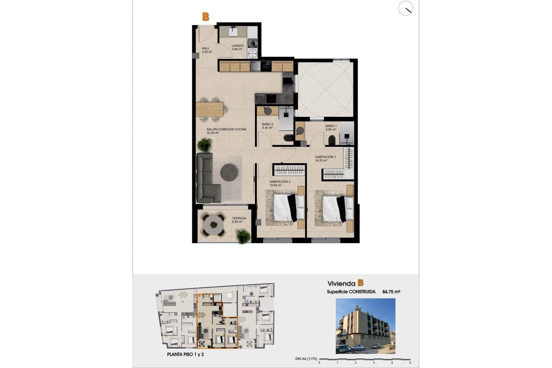New Build - Wohnung / Apartment -
Catral - pueblo
