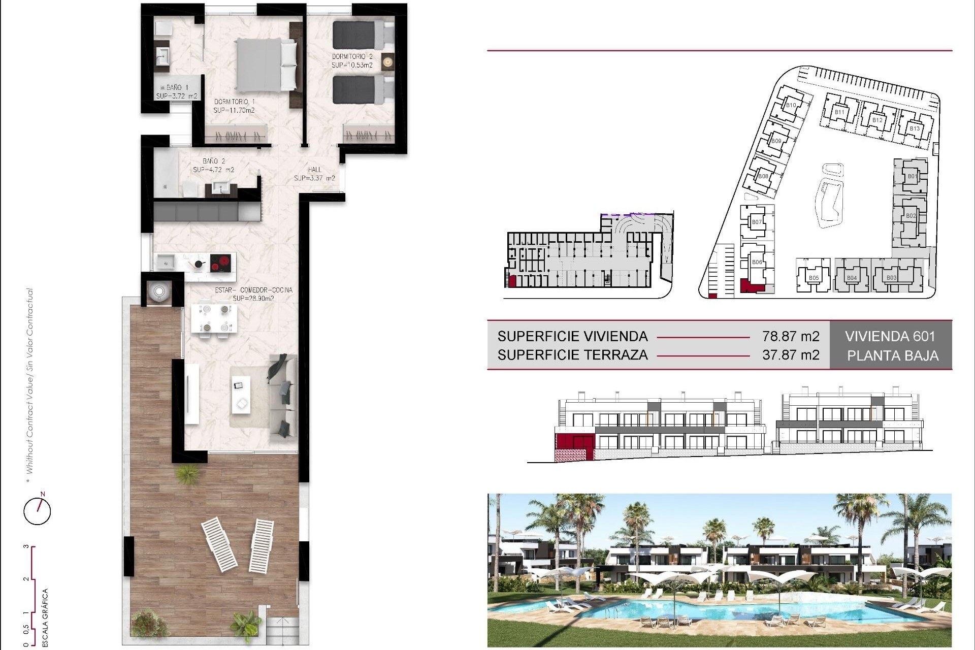New Build - Wohnung / Apartment -
Ciudad Quesada - Rojales - Lo Marabu