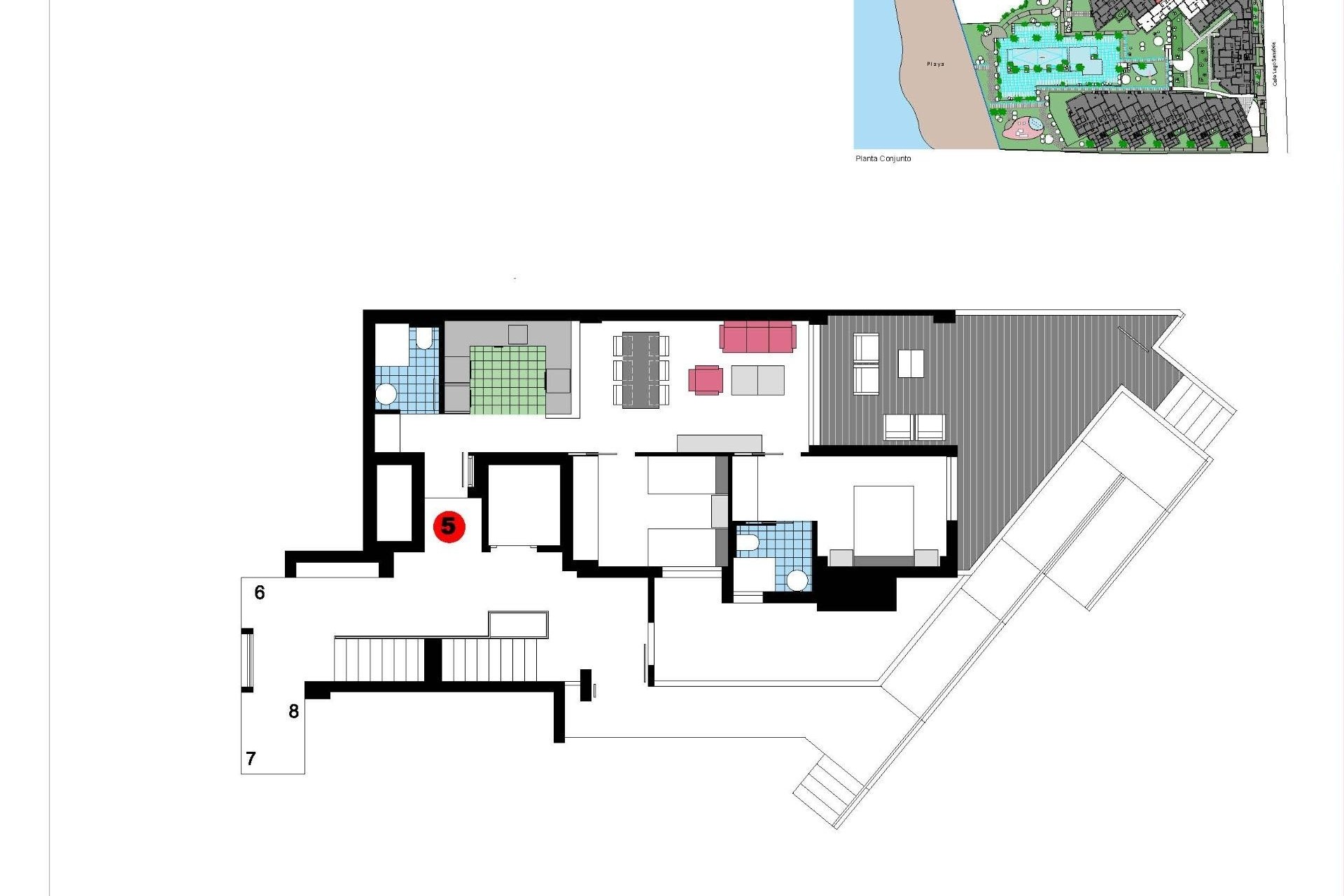 New Build - Wohnung / Apartment -
Denia - L´Estanyó (Marinas)