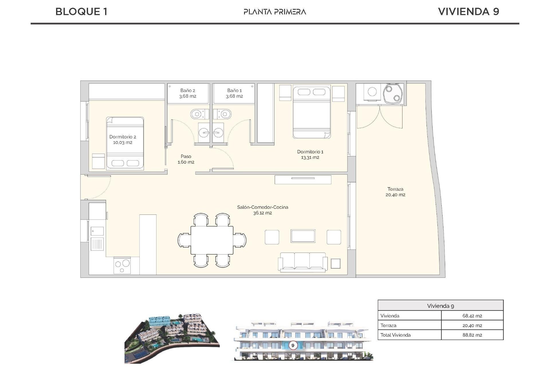 New Build - Wohnung / Apartment -
Finestrat - Puig Campana Golf