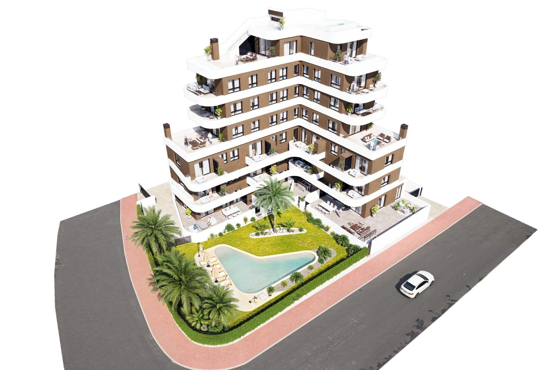 New Build - Wohnung / Apartment -
Guardamar del Segura - Camino del Puerto