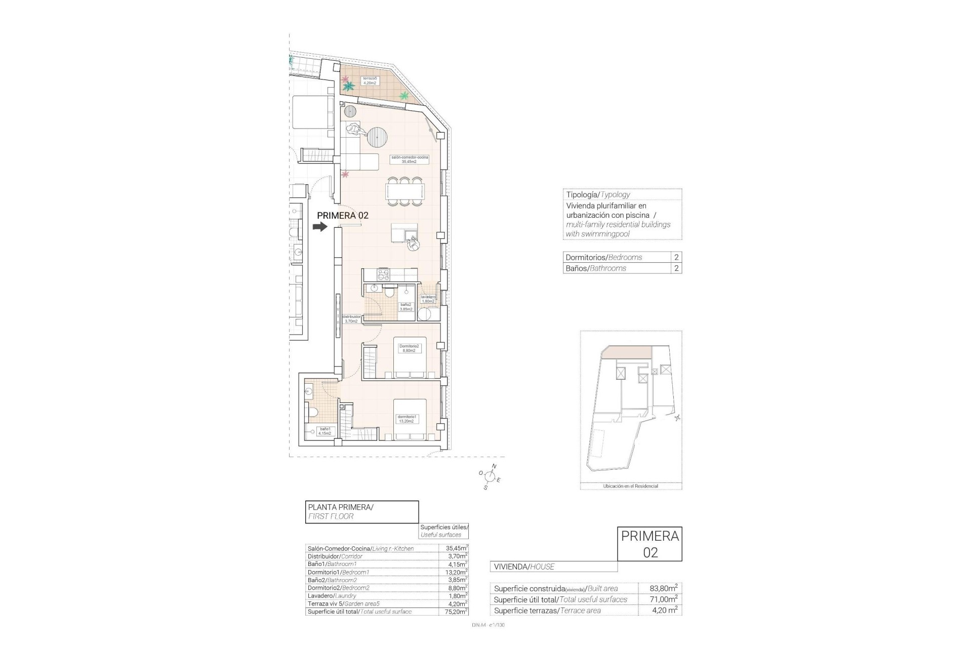 New Build - Wohnung / Apartment -
Hondón de las Nieves - Pueblo