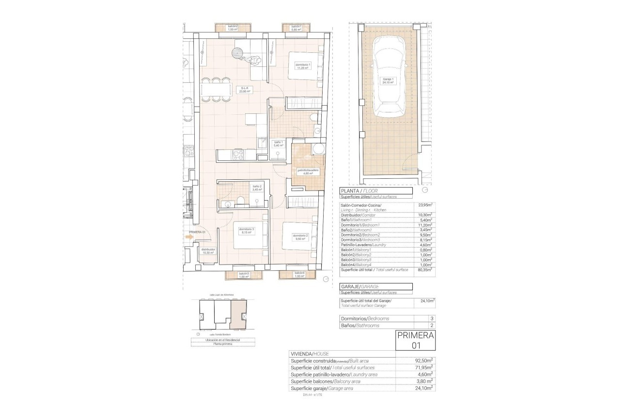 New Build - Wohnung / Apartment -
Hondón de las Nieves - Pueblo